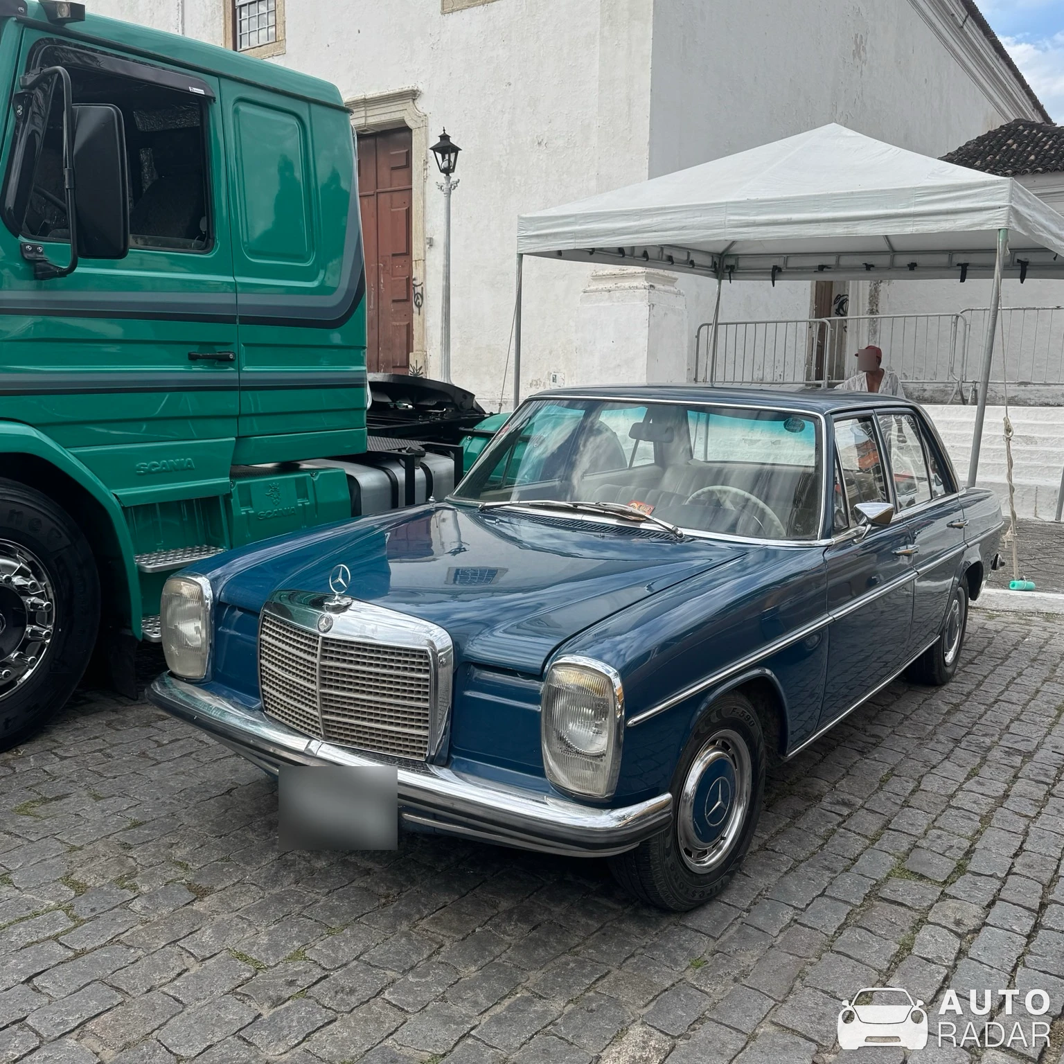 Mercedes-Benz 240D W114 spotted