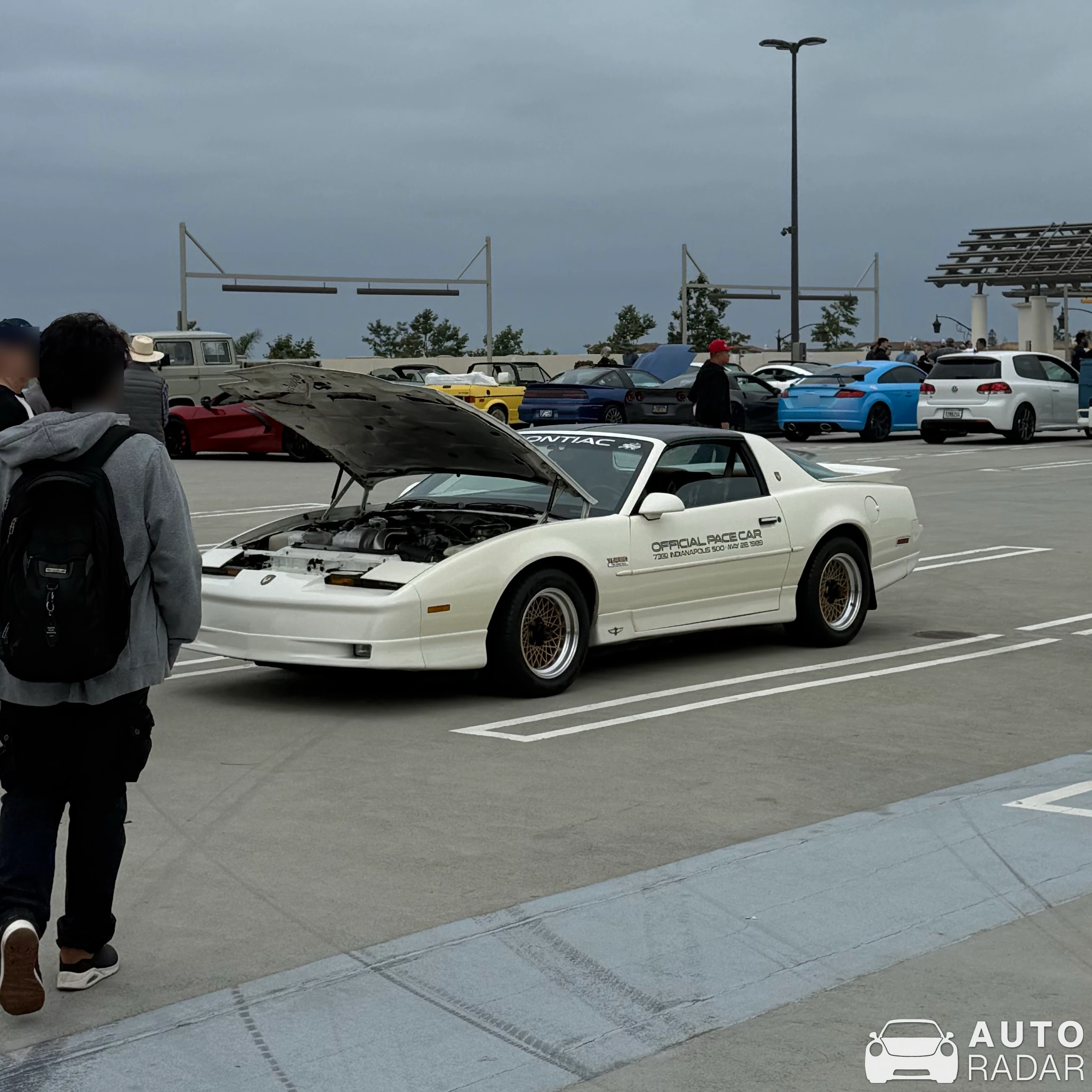 Pontiac Firebird Turbo Trans Am 20th Anniversary Pace Car Edition spotted in San Clemente