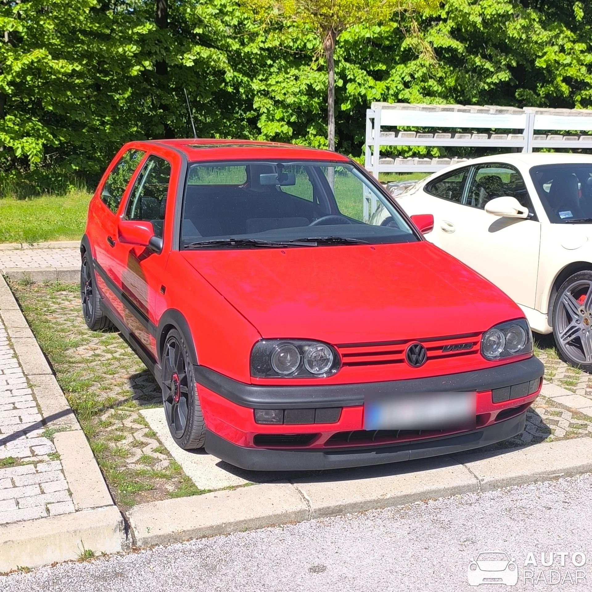 Volkswagen Golf VR6 spotted in Belgrade