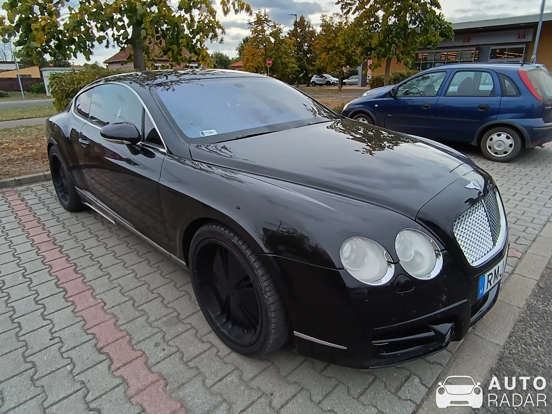 Bentley Continental GT spotted in Kiskunfélegyháza
