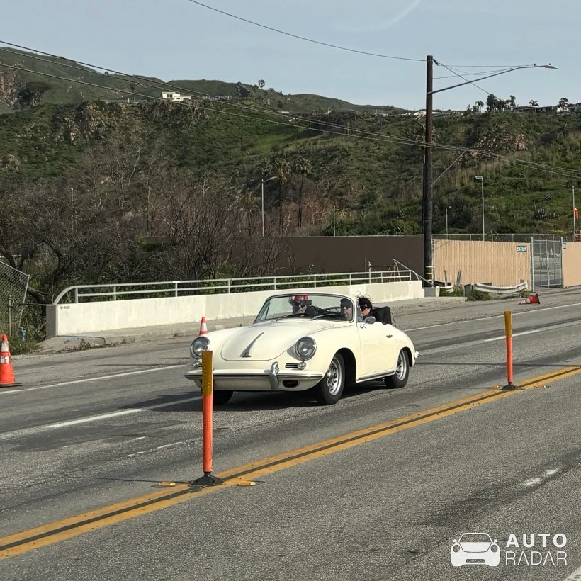 Porsche 356 Speedster spotted in Malibu, United States