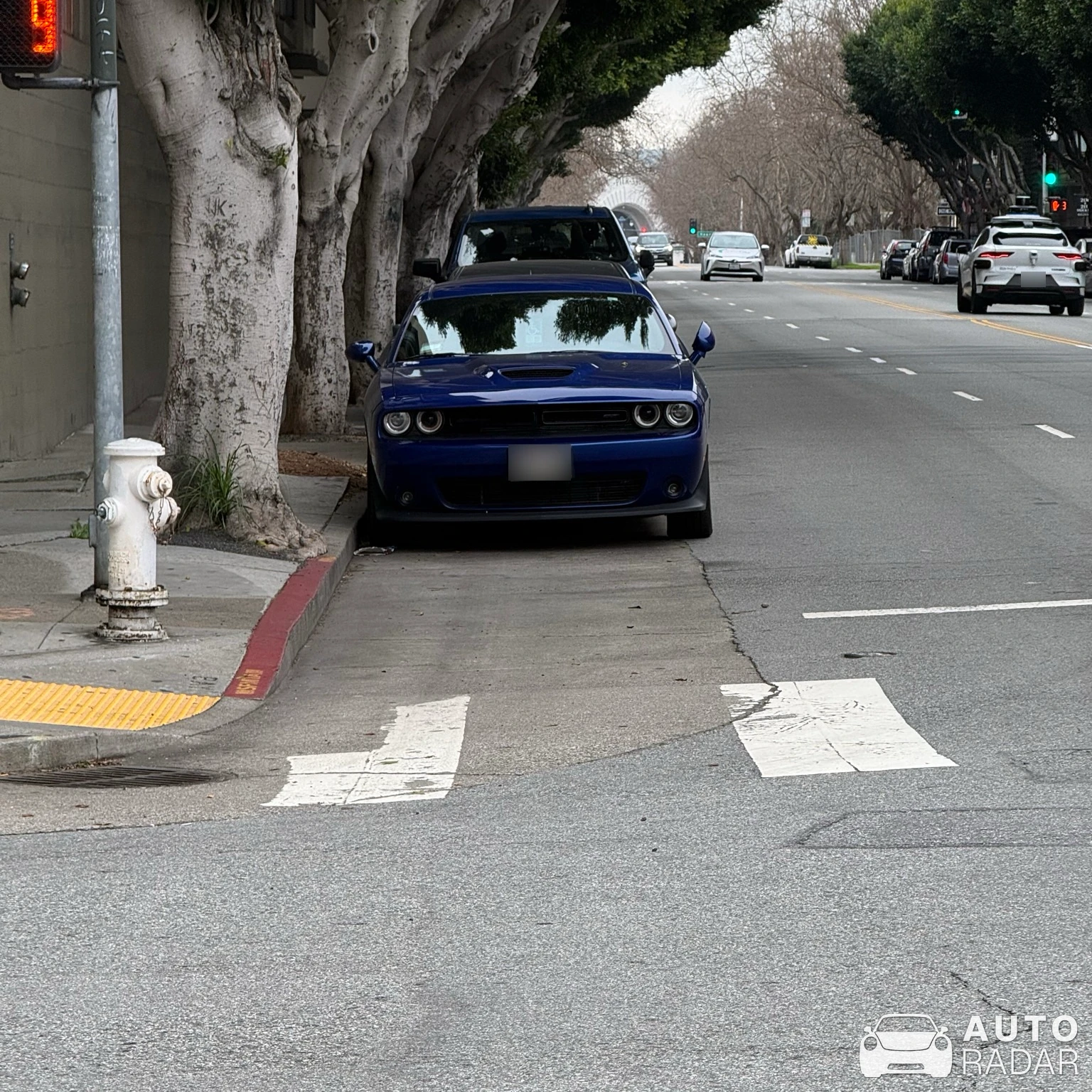 Dodge Challenger SRT Hellcat spotted in San Francisco, United States