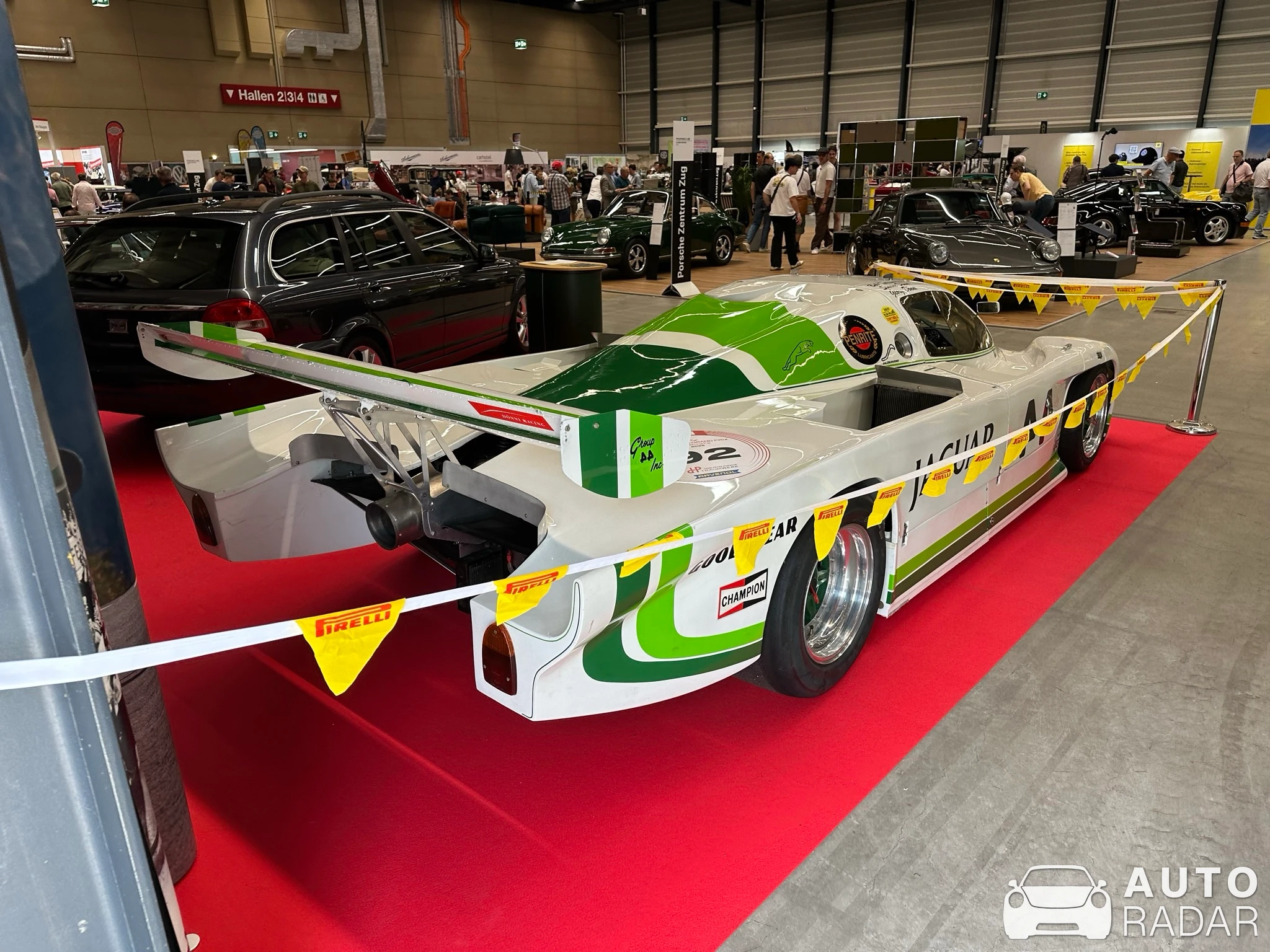 Jaguar XJR-5 spotted in Luzern