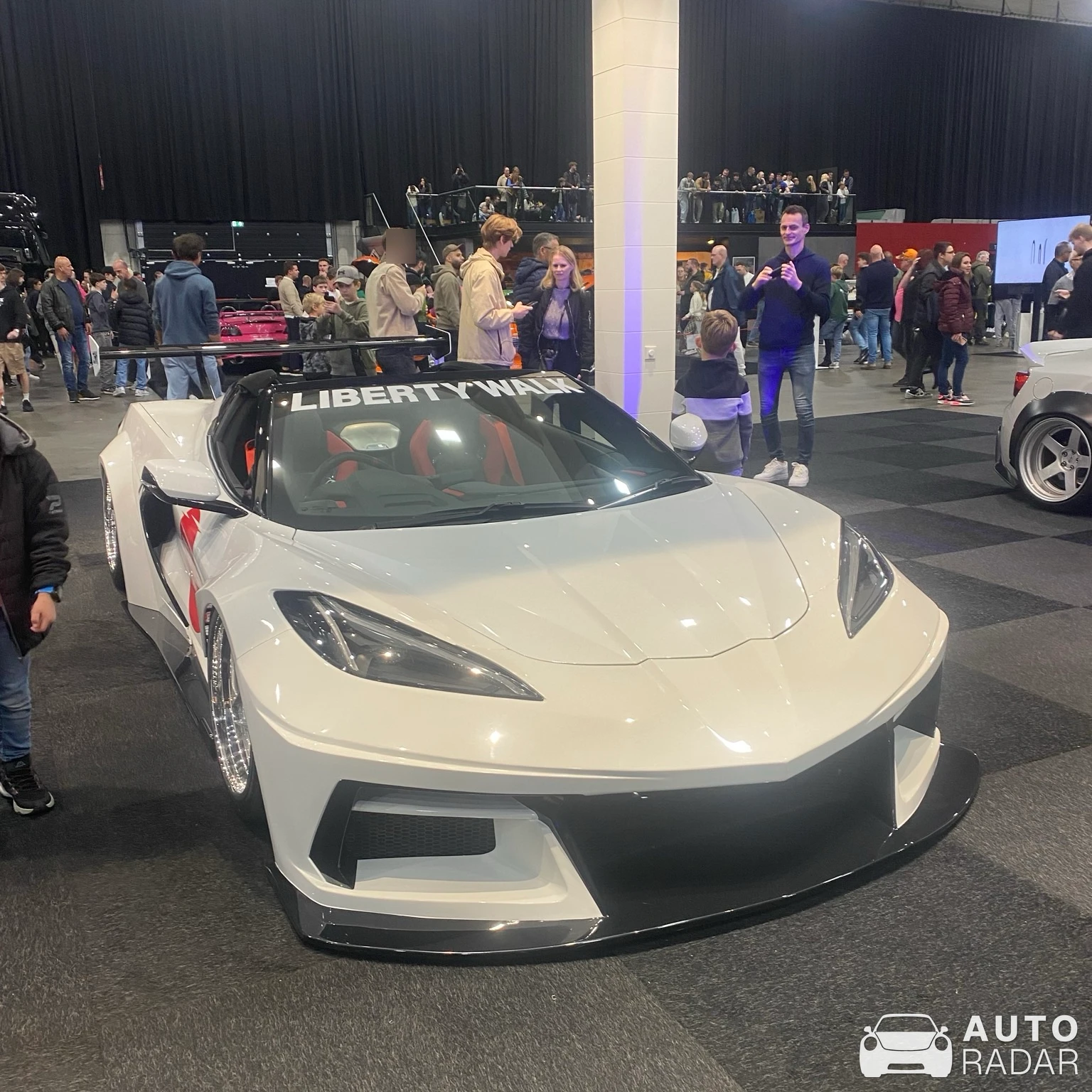 Chevrolet Corvette C8 Liberty Walk spotted in Rotterdam