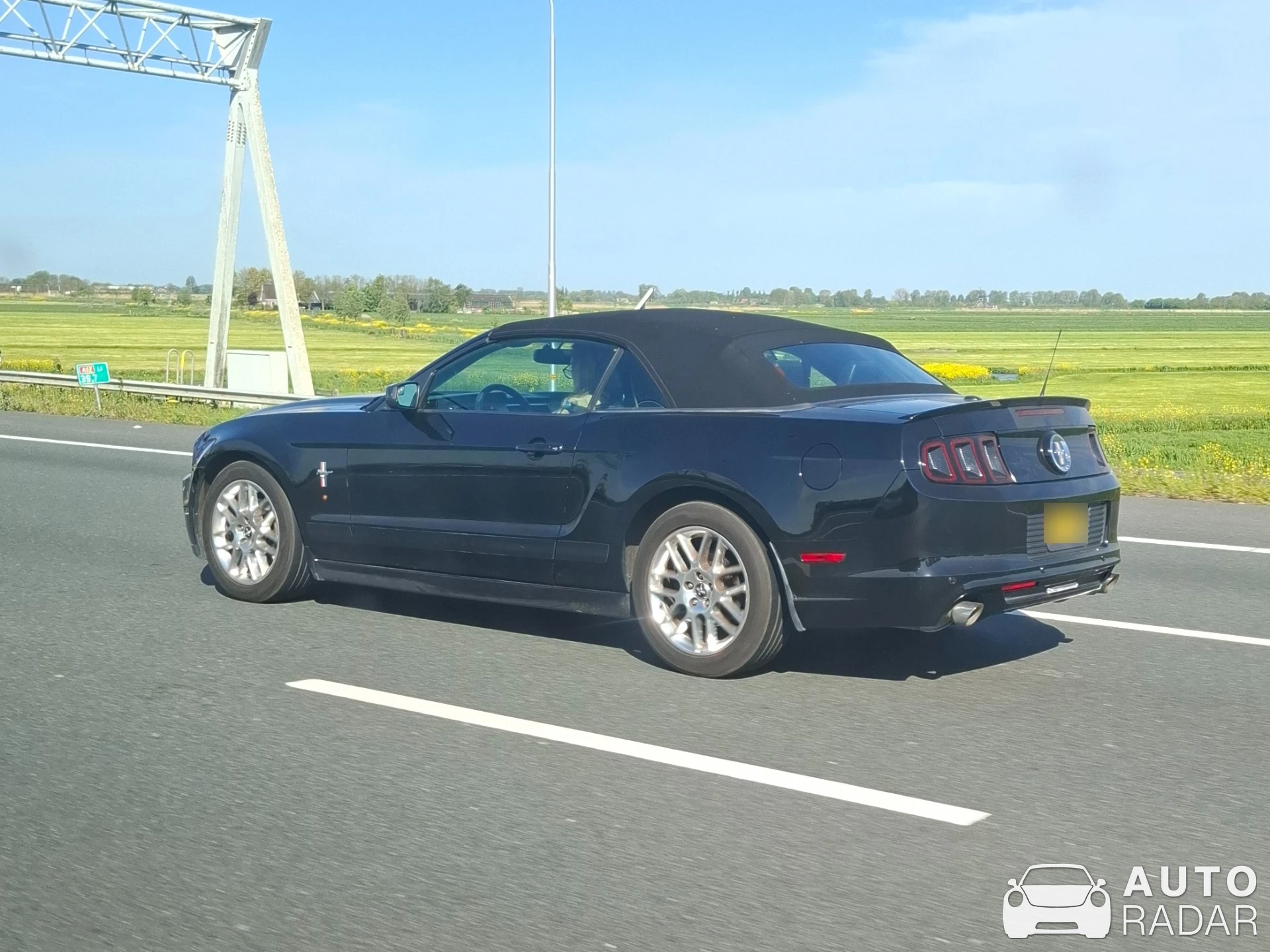Ford Mustang GT 4.6 High Performance Convertible spotted in Nieuwerbrug aan den Rijn
