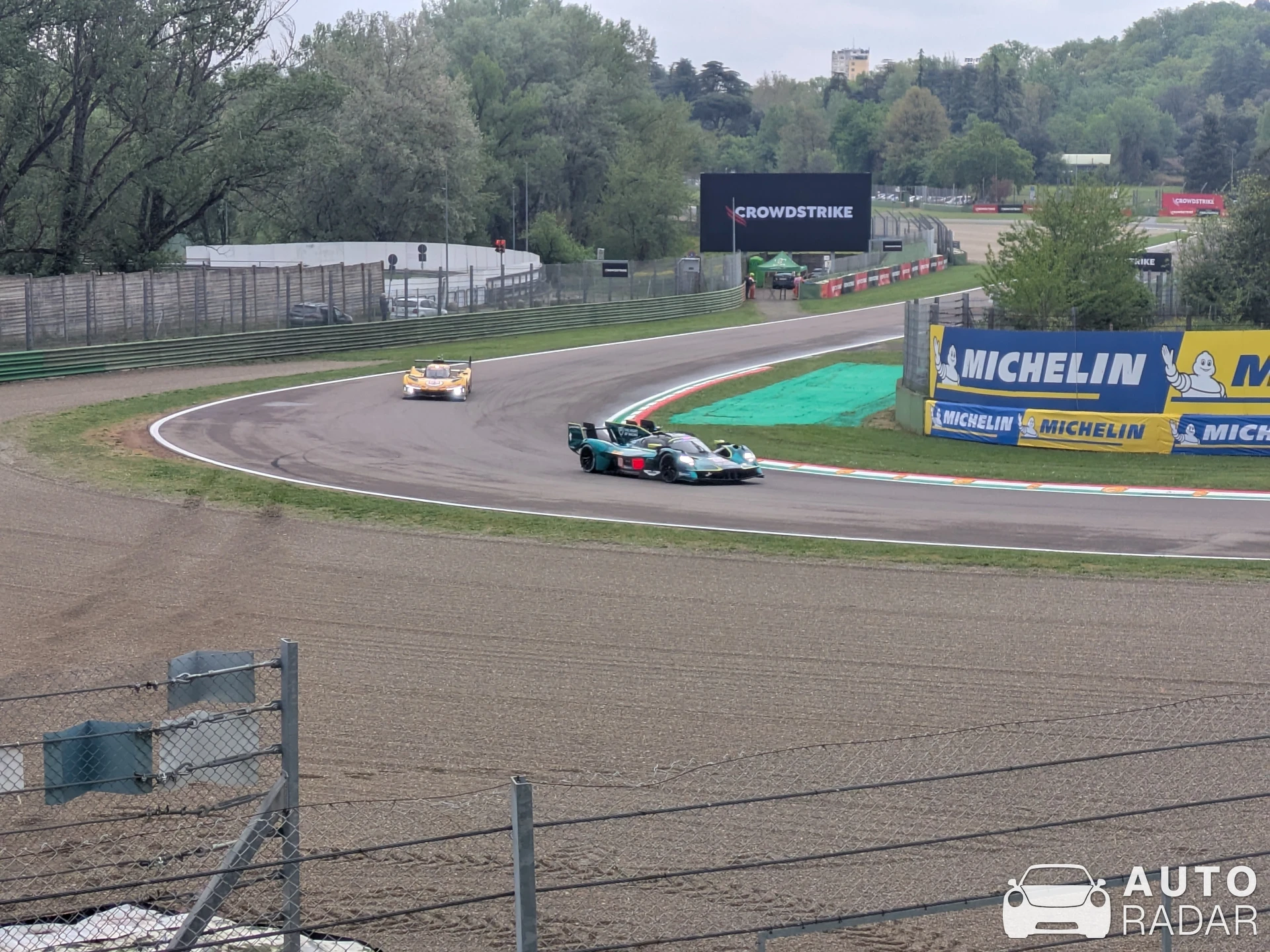Aston Martin Valkyrie AMR PRO spotted in Imola