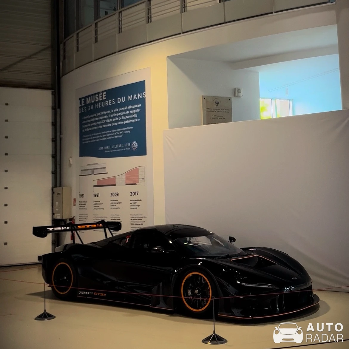 McLaren 720S GT3X spotted in Le Mans