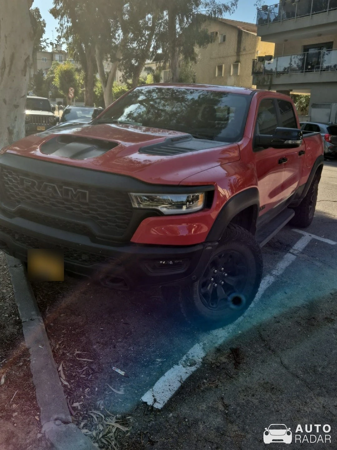 Dodge RAM 1500 TRX spotted in Kiryat Motzkin