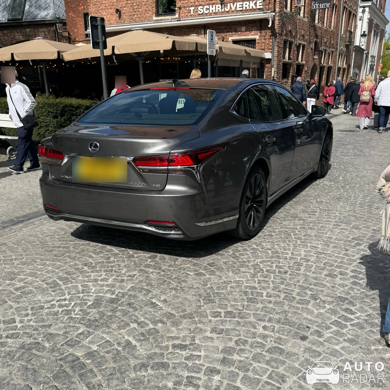 Lexus LC 500h spotted in Brugge