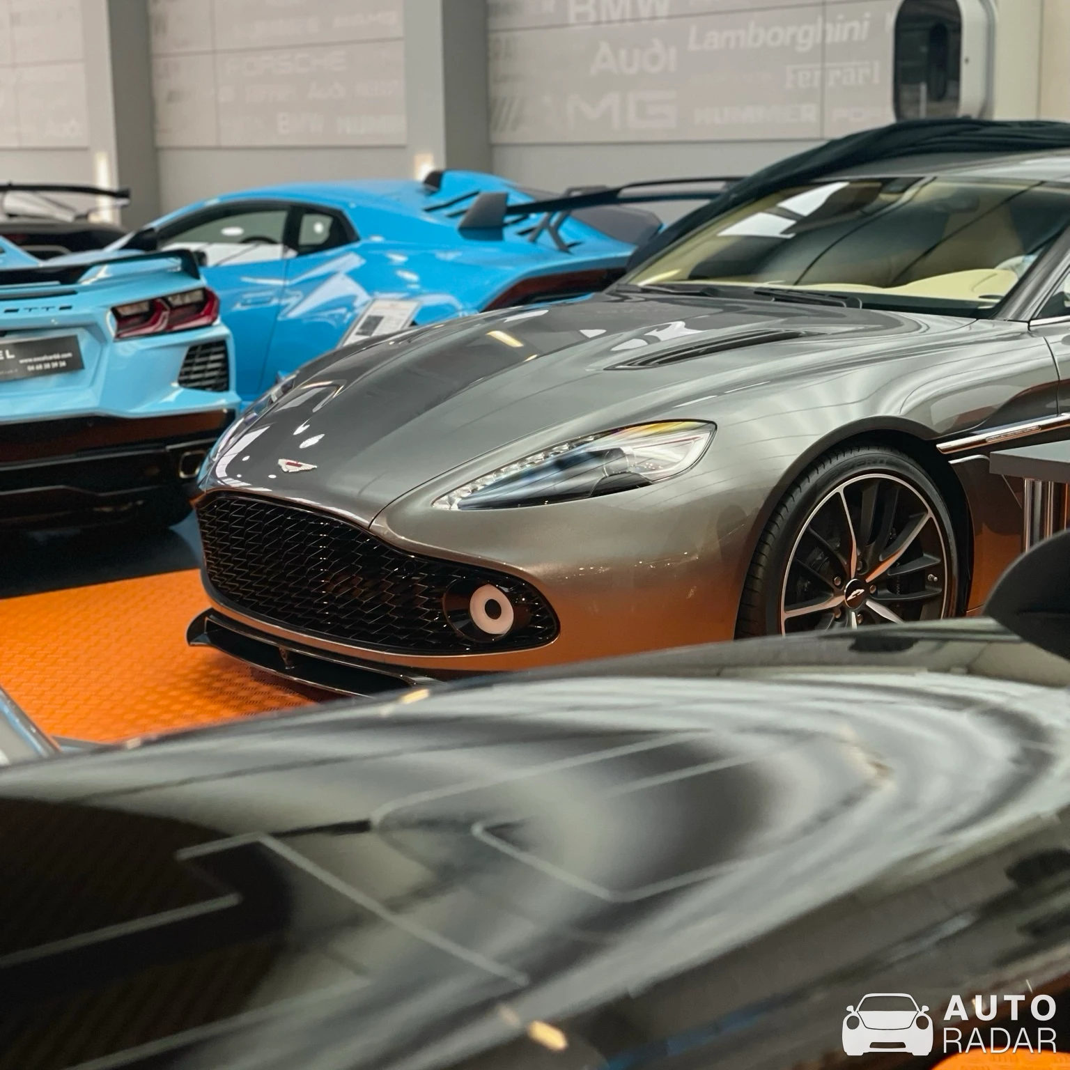 Aston Martin Vanquish Zagato spotted in Saint-Cyprien