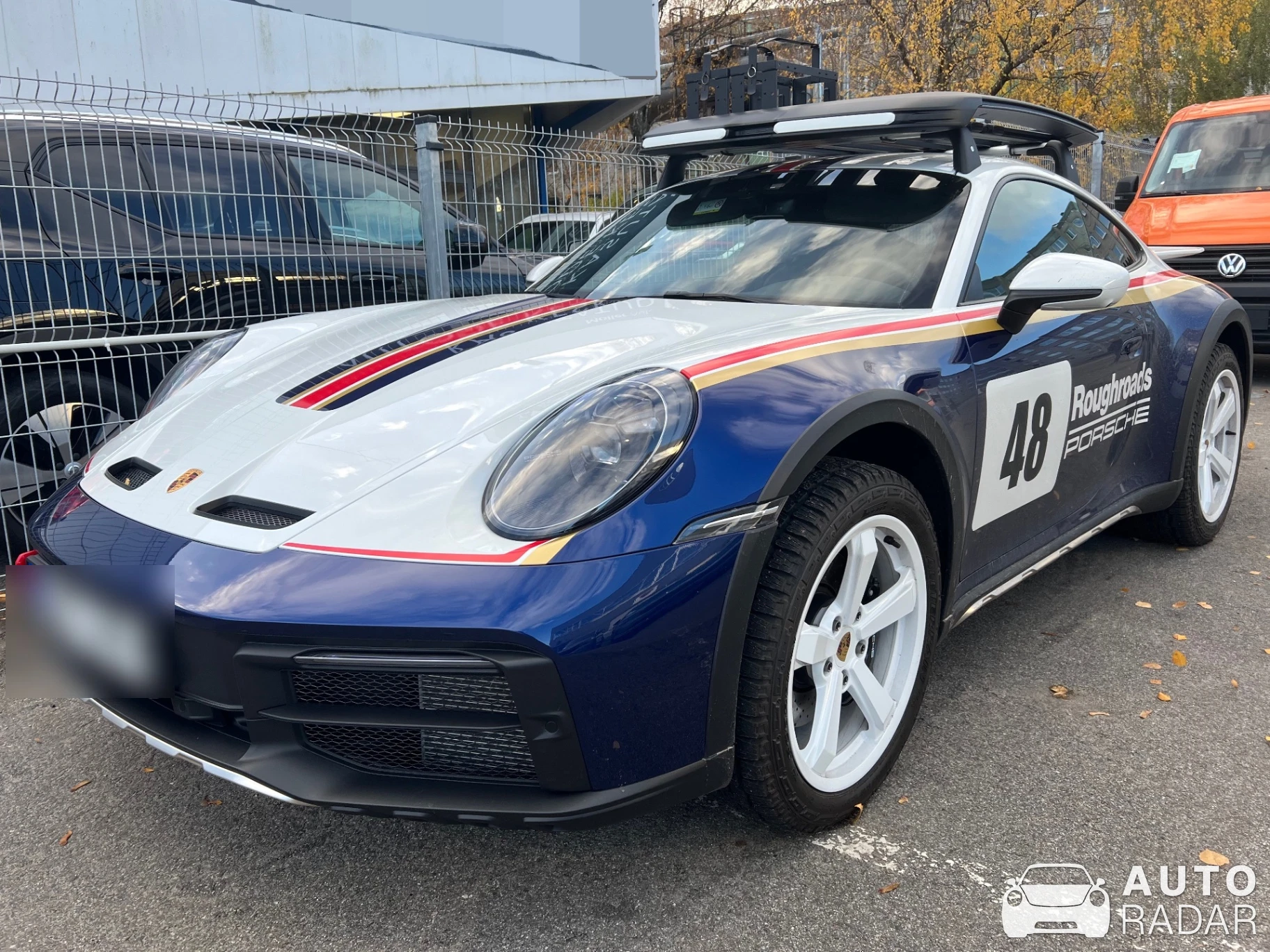 Porsche 992 Dakar spotted in Tallinn, Estonia