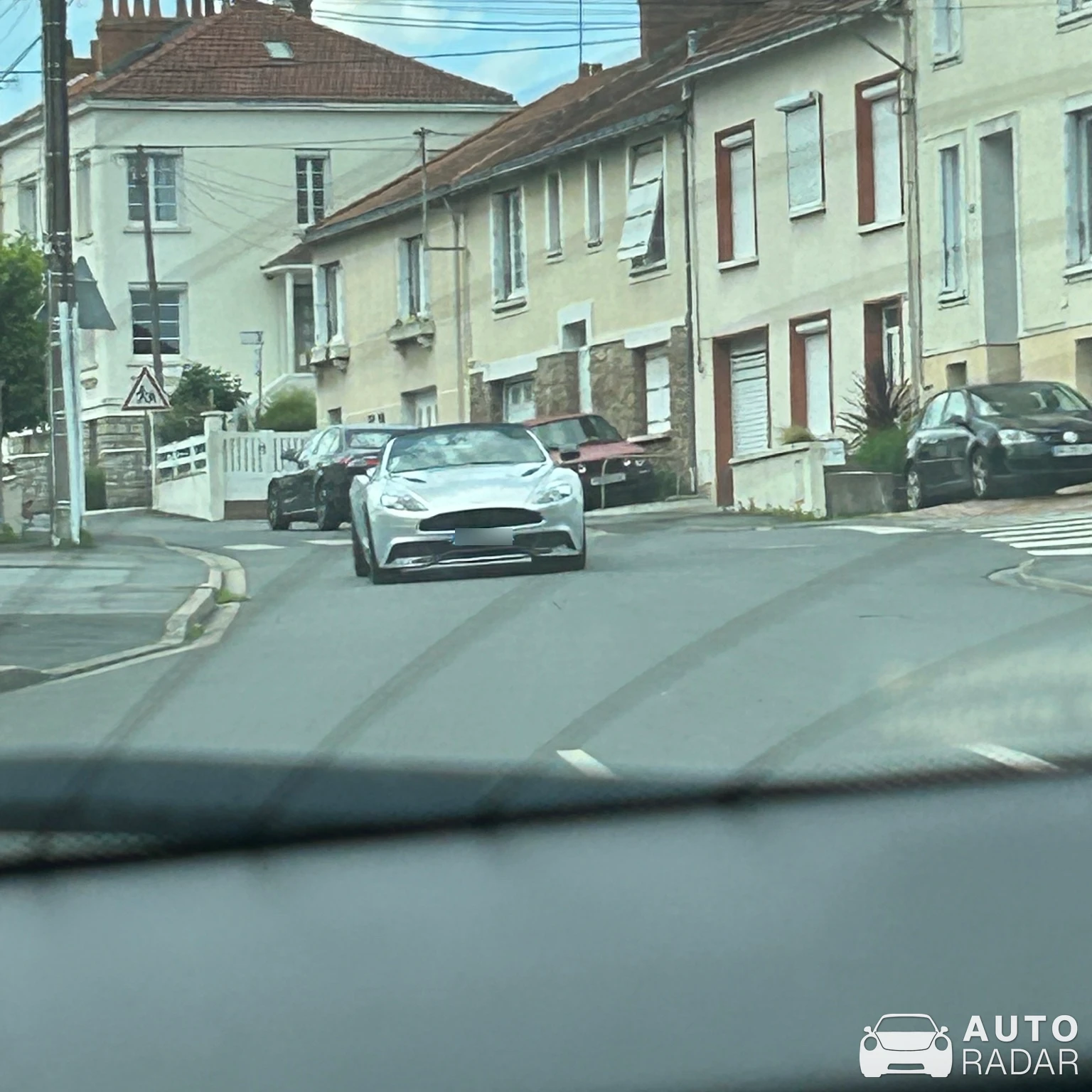 Aston Martin DB11 spotted in Cholet