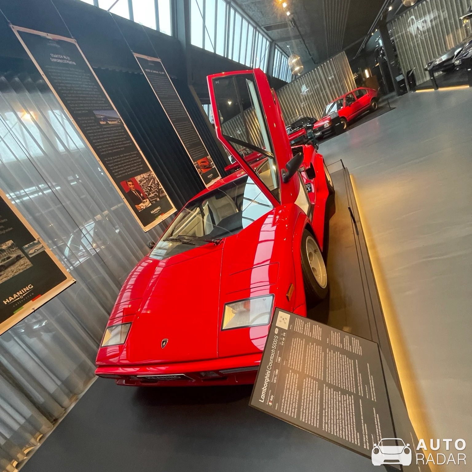 Lamborghini Countach 5000 S spotted in Hørsholm