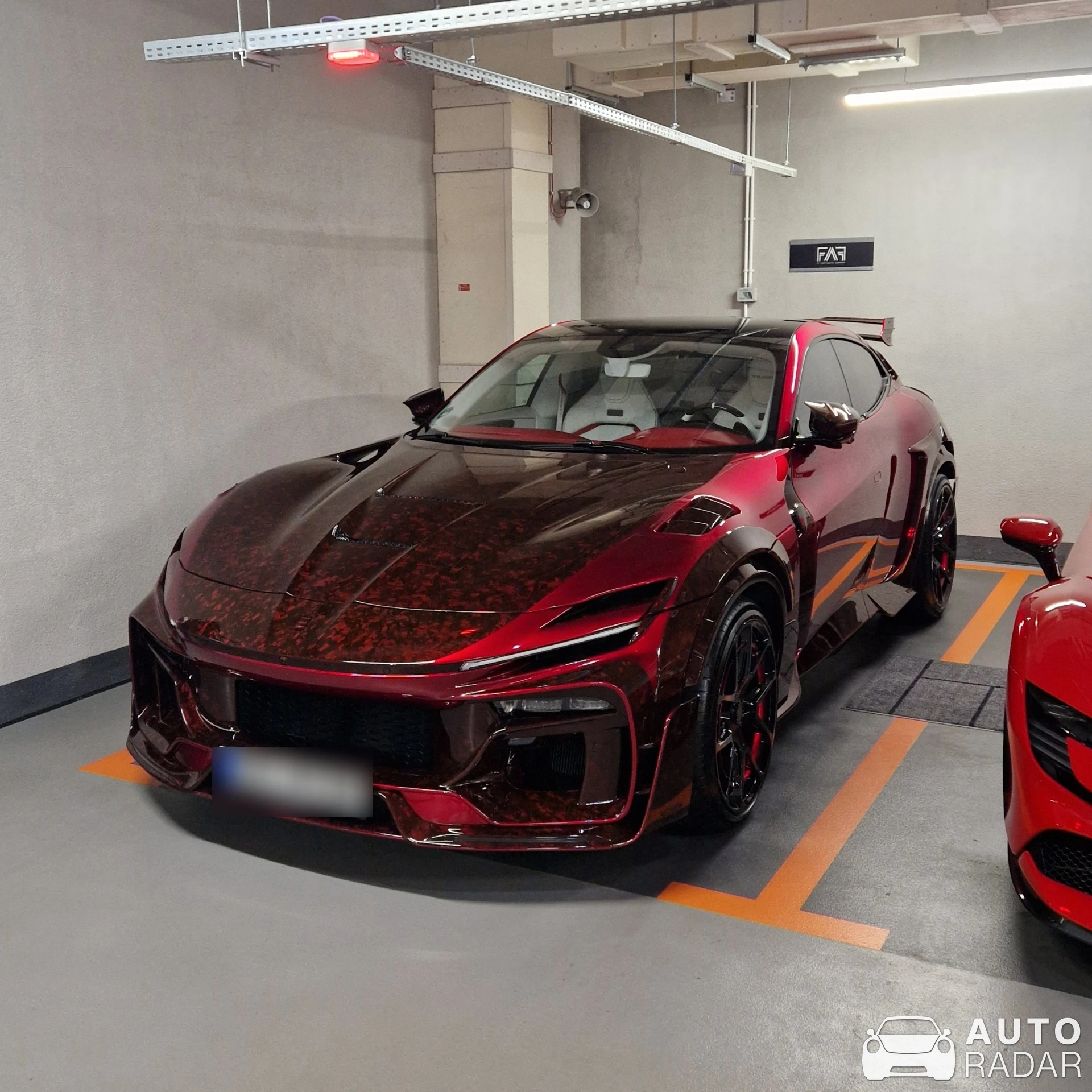 Ferrari Purosangue Mansory Pugnator spotted in Warszawa
