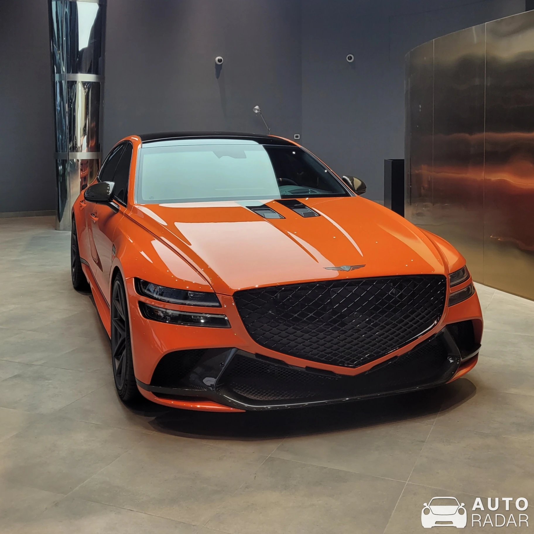 Genesis G80 spotted in Dubai, United Arab Emirates