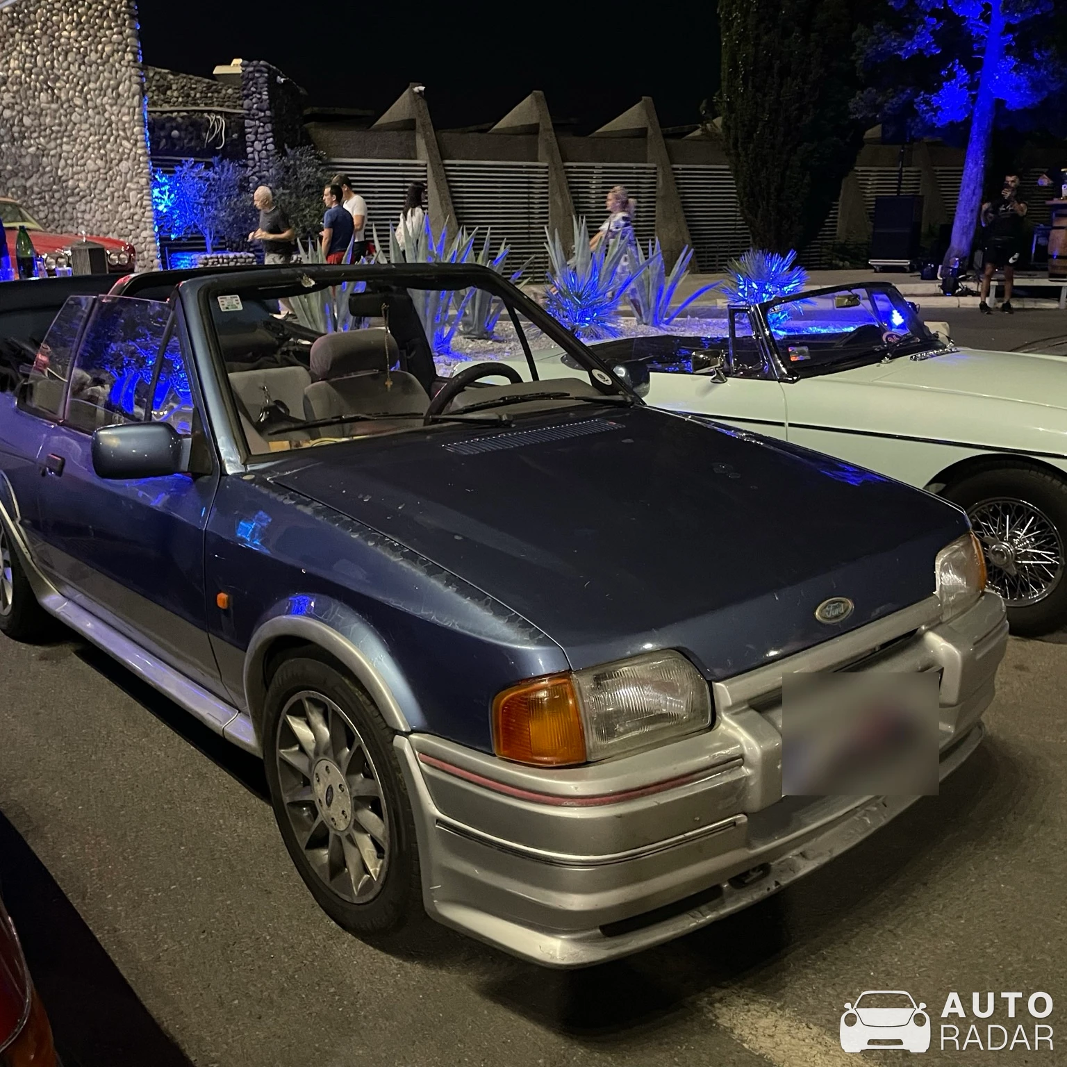 Ford Escort XR3i Cabriolet spotted in Podgorica
