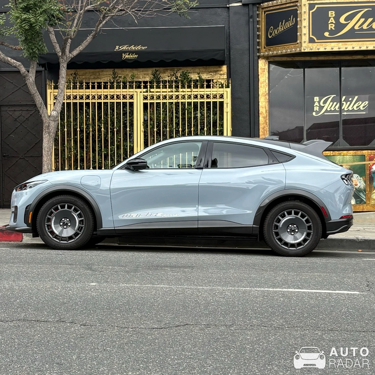Ford Mustang Mach-E Rally spotted in West Hollywood