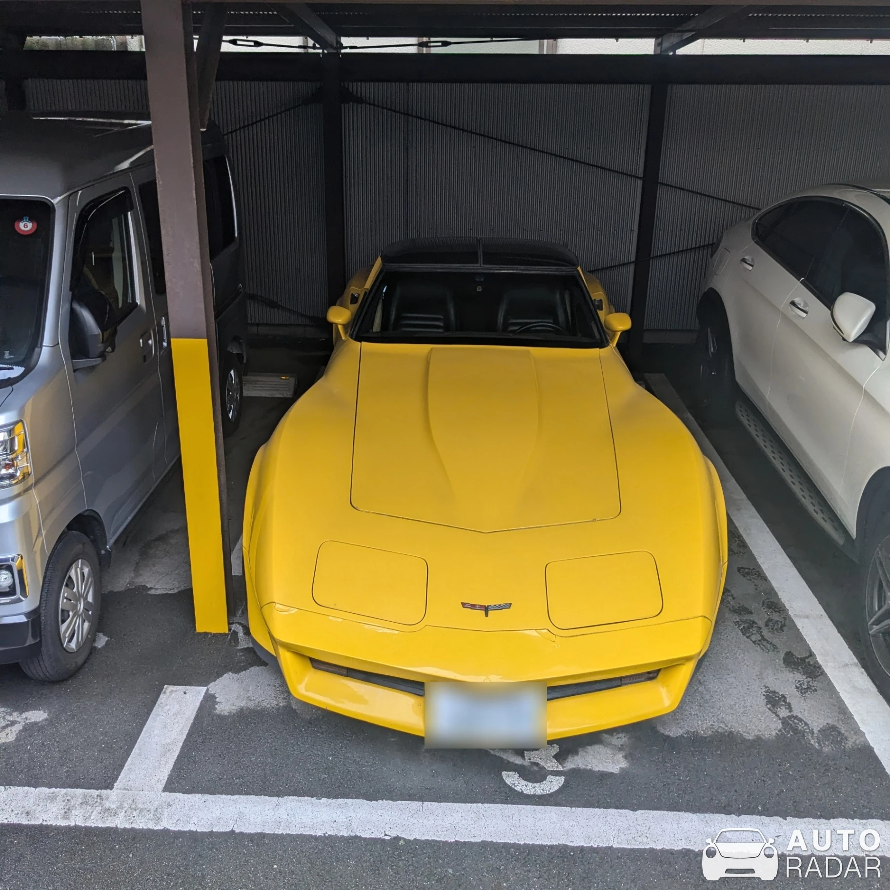 Chevrolet Corvette C3 spotted in Itabashi City, Japan