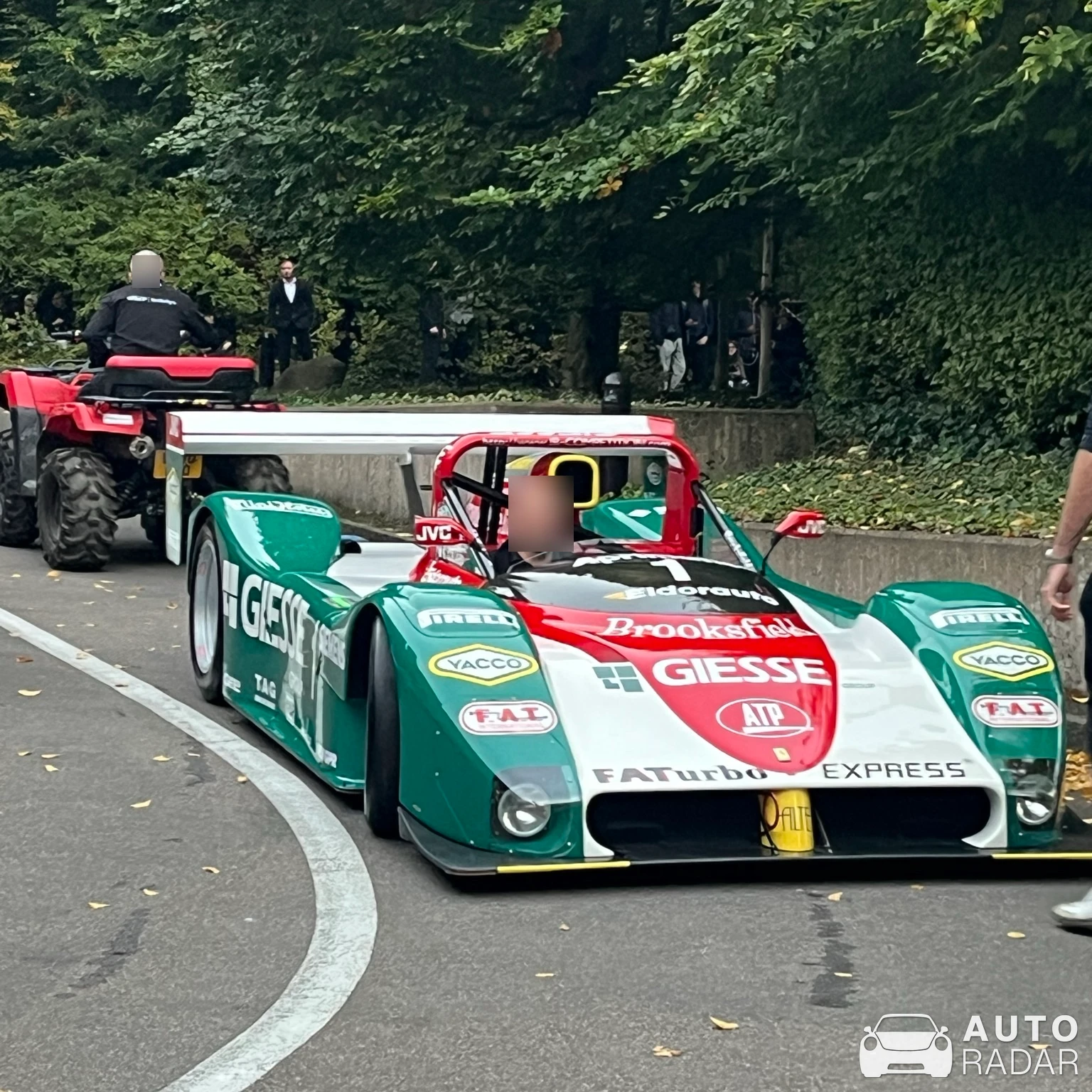 Ferrari 333 SP spotted in Zürich