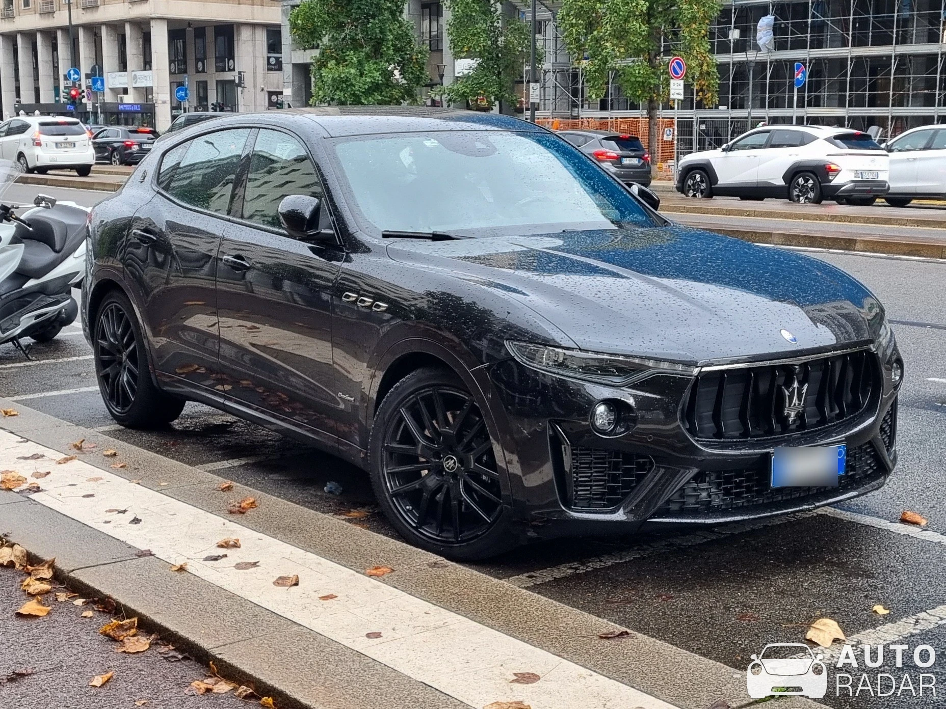 Maserati Levante spotted in Milano, Italia