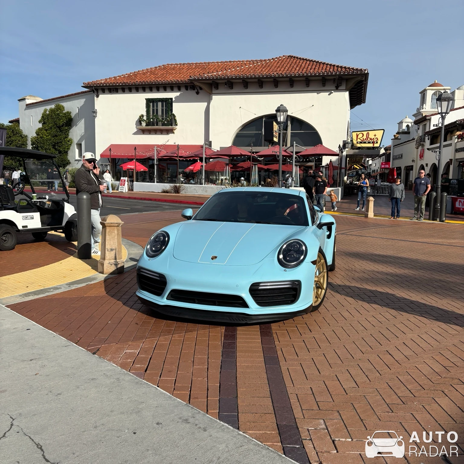 Porsche 991 Turbo MkII spotted in San Clemente