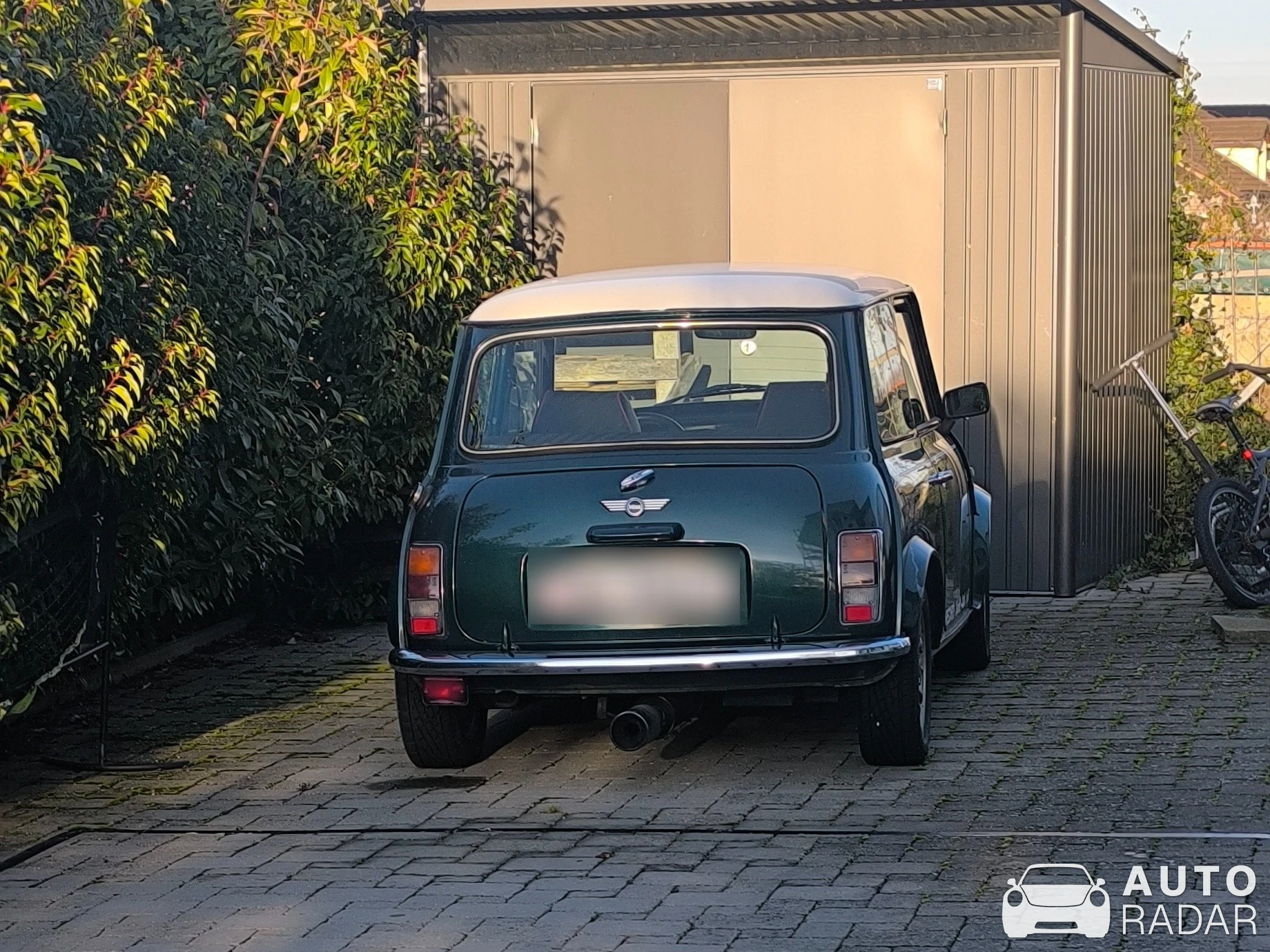 Austin Mini 1300 Cooper spotted in Cudrefin, Switzerland