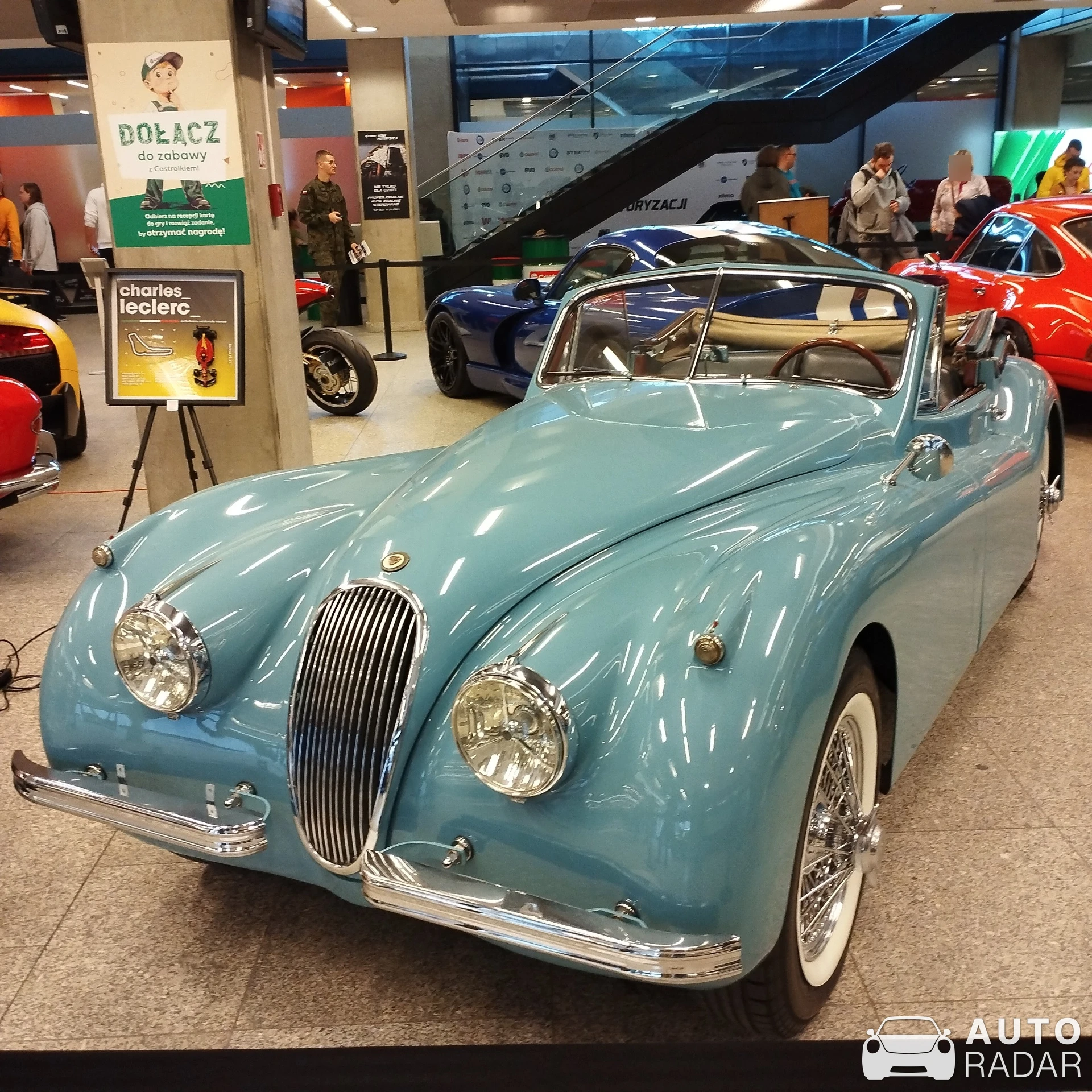 Jaguar XK spotted in Warszawa, Poland