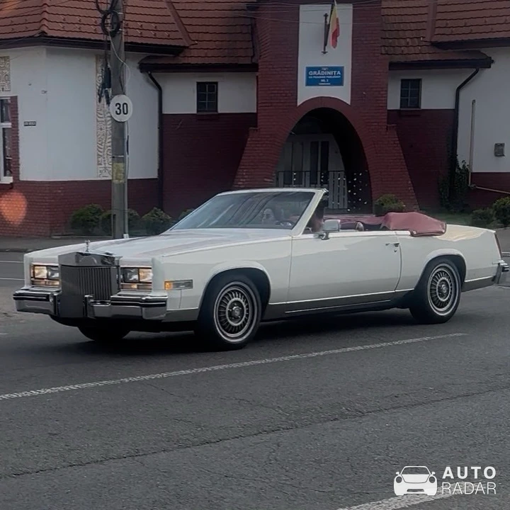 Cadillac Eldorado Biarritz Convertible spotted in Târnăveni