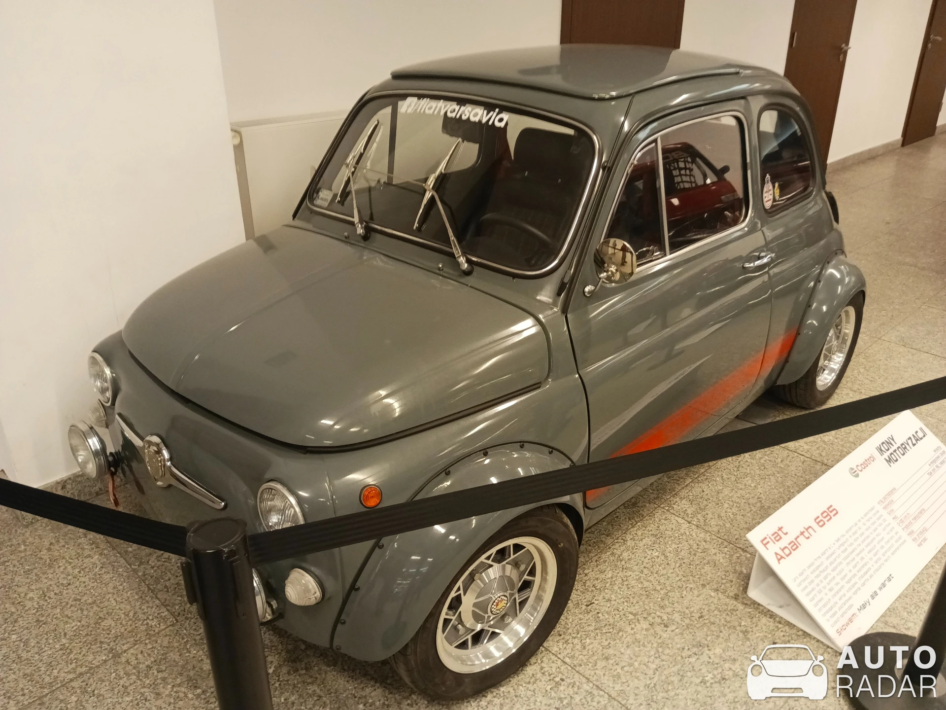 Abarth 500 spotted in Warszawa, Poland
