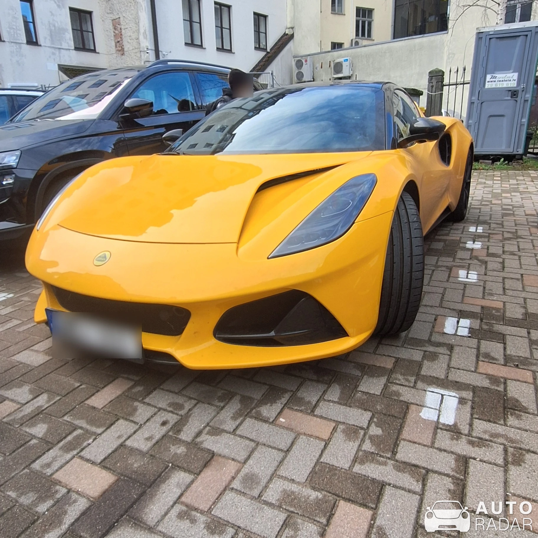 Lotus Emira V6 spotted in Rīga, Латвия