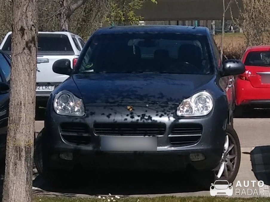 Porsche Cayenne spotted in Zaragoza, Spain
