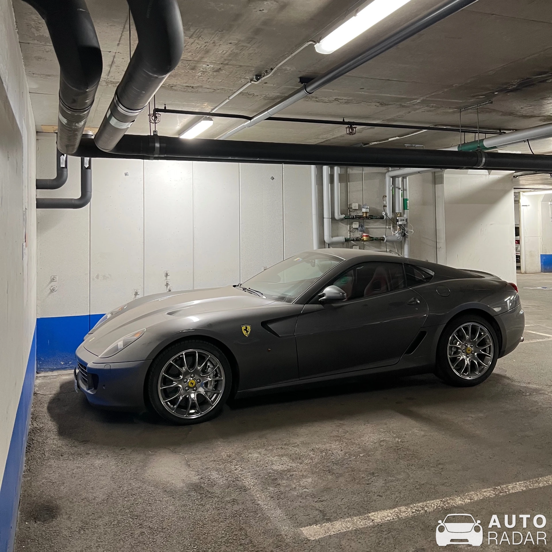 Ferrari 599 GTB Fiorano spotted in Östermalm, Sweden