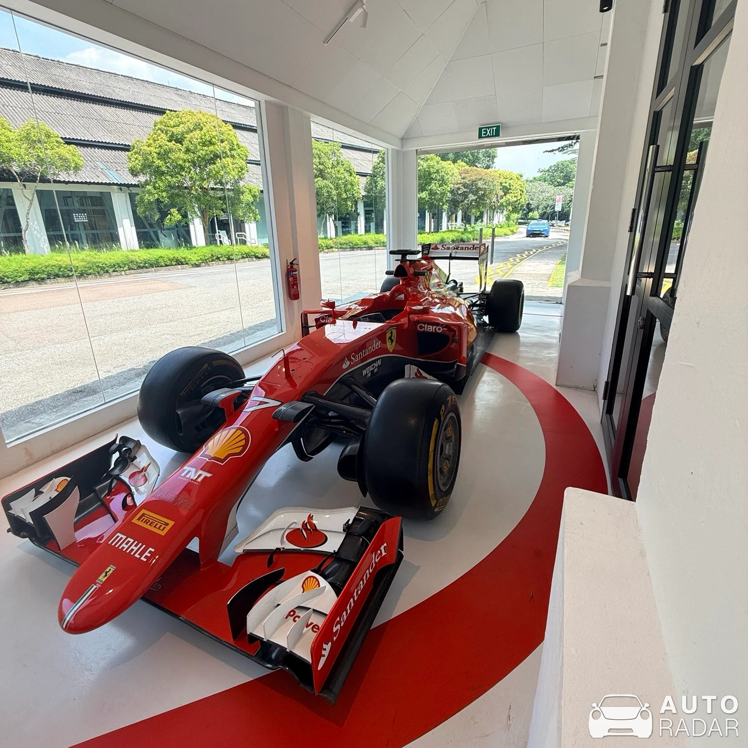 Ferrari SF15-T spotted in Singapore