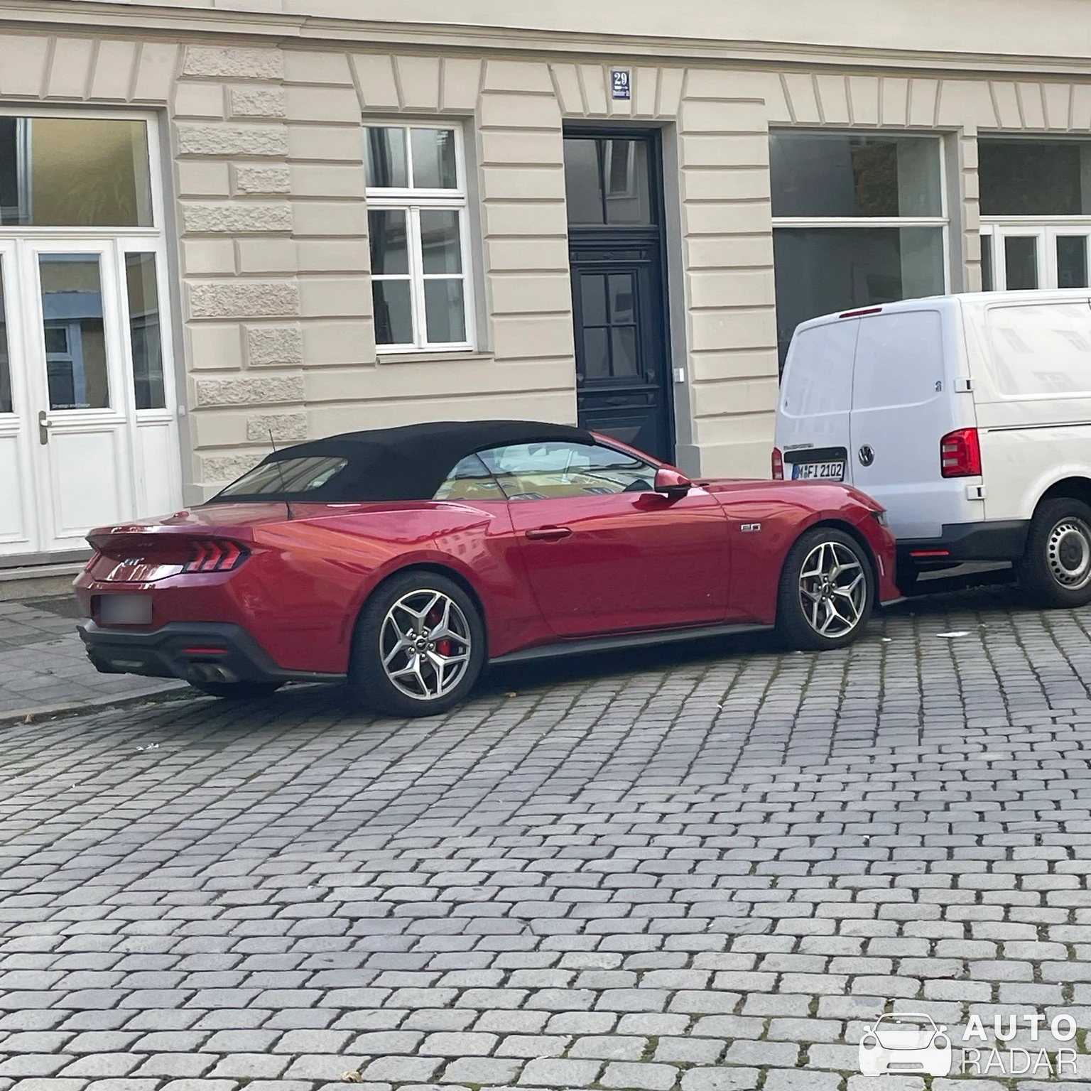 Ford RTR Mustang GT Convertible 2024 spotted in München