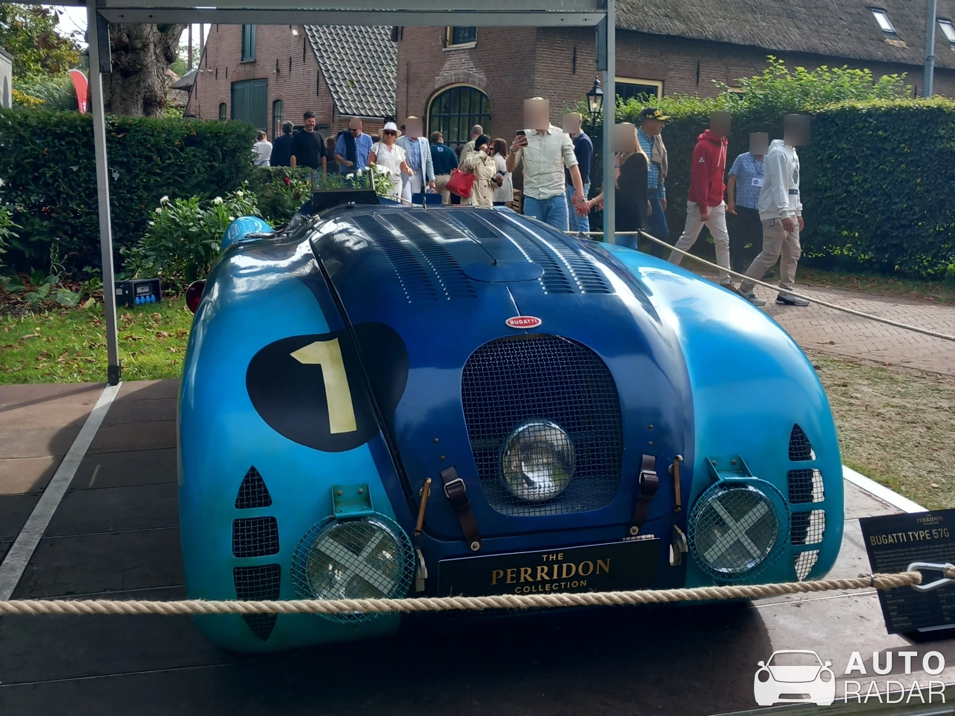 Bugatti Type 57G Tank spotted in Beesd
