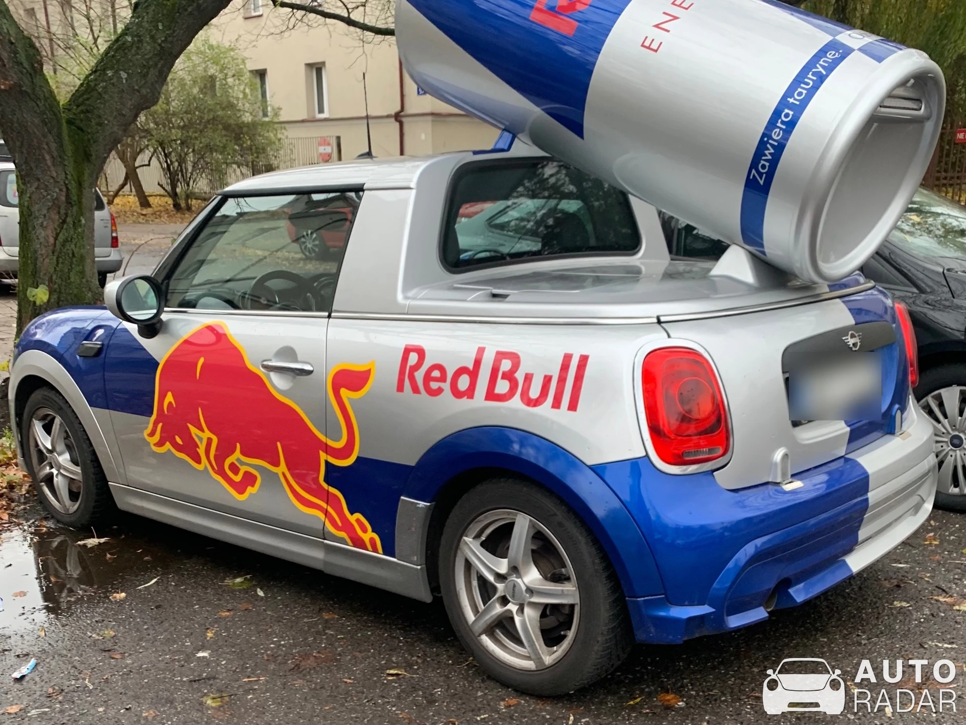 Mini Cooper Red Bull spotted in Warszawa, Polska