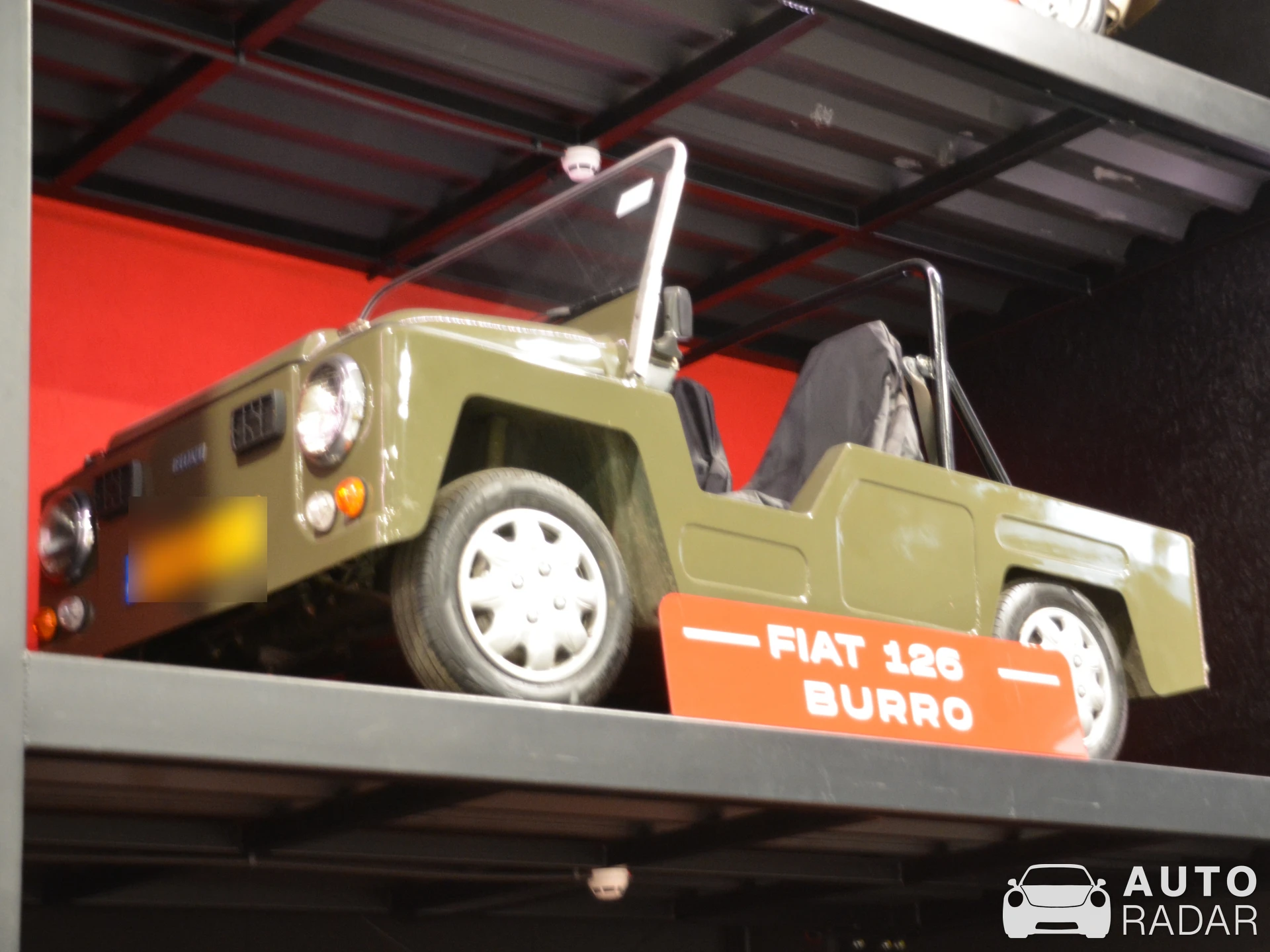 Fiat 126 Burro spotted