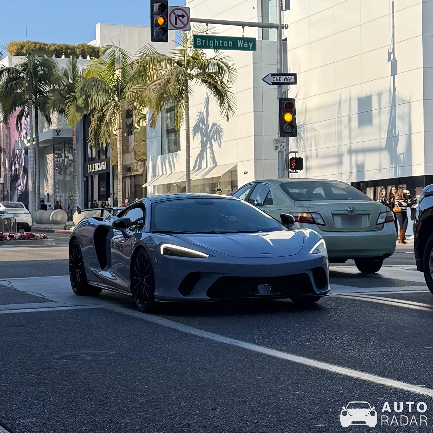 McLaren GT spotted in Beverly Hills, United States