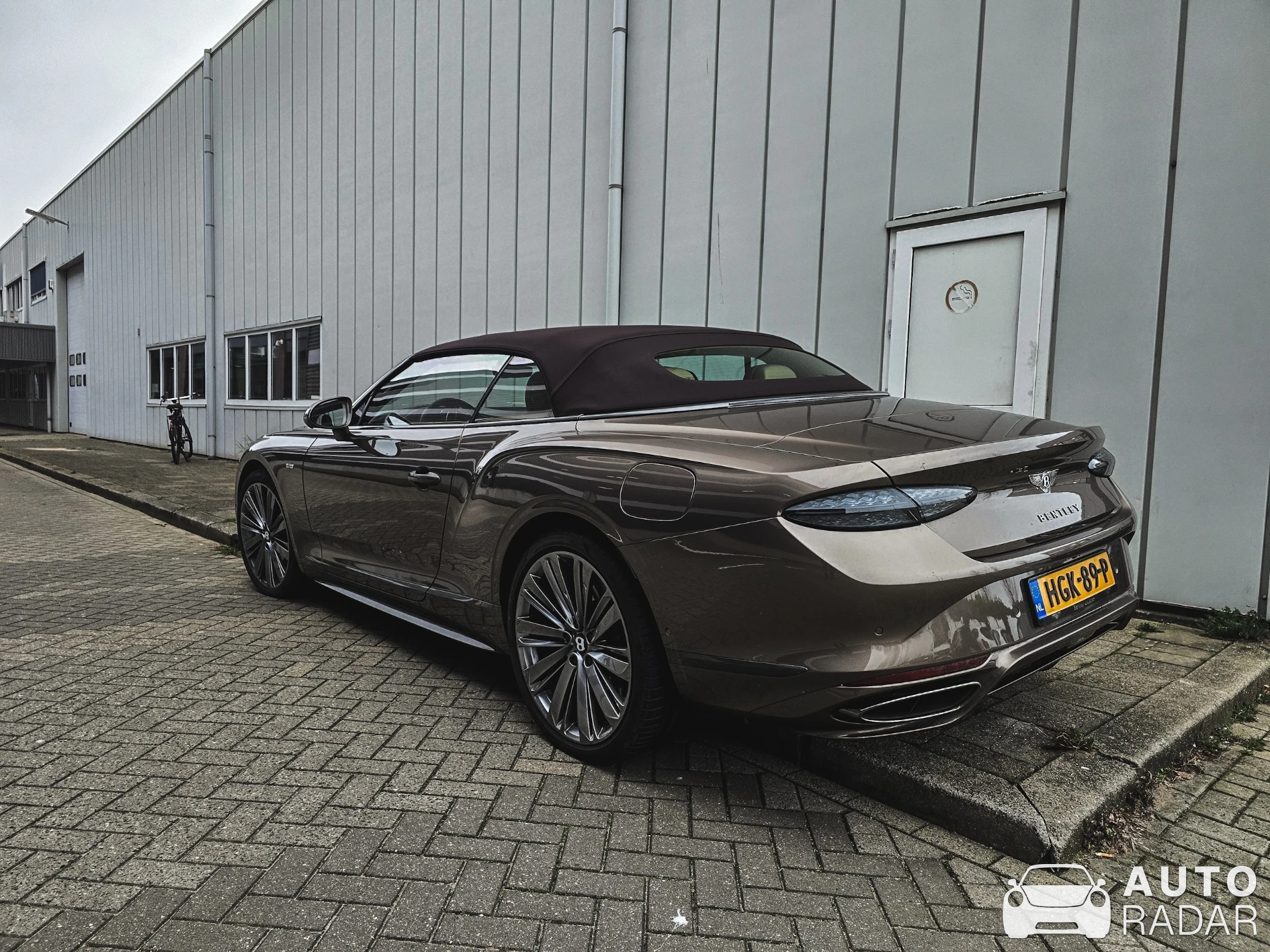 Bentley Continental GTC Speed 2025 First Edition spotted in Rotterdam