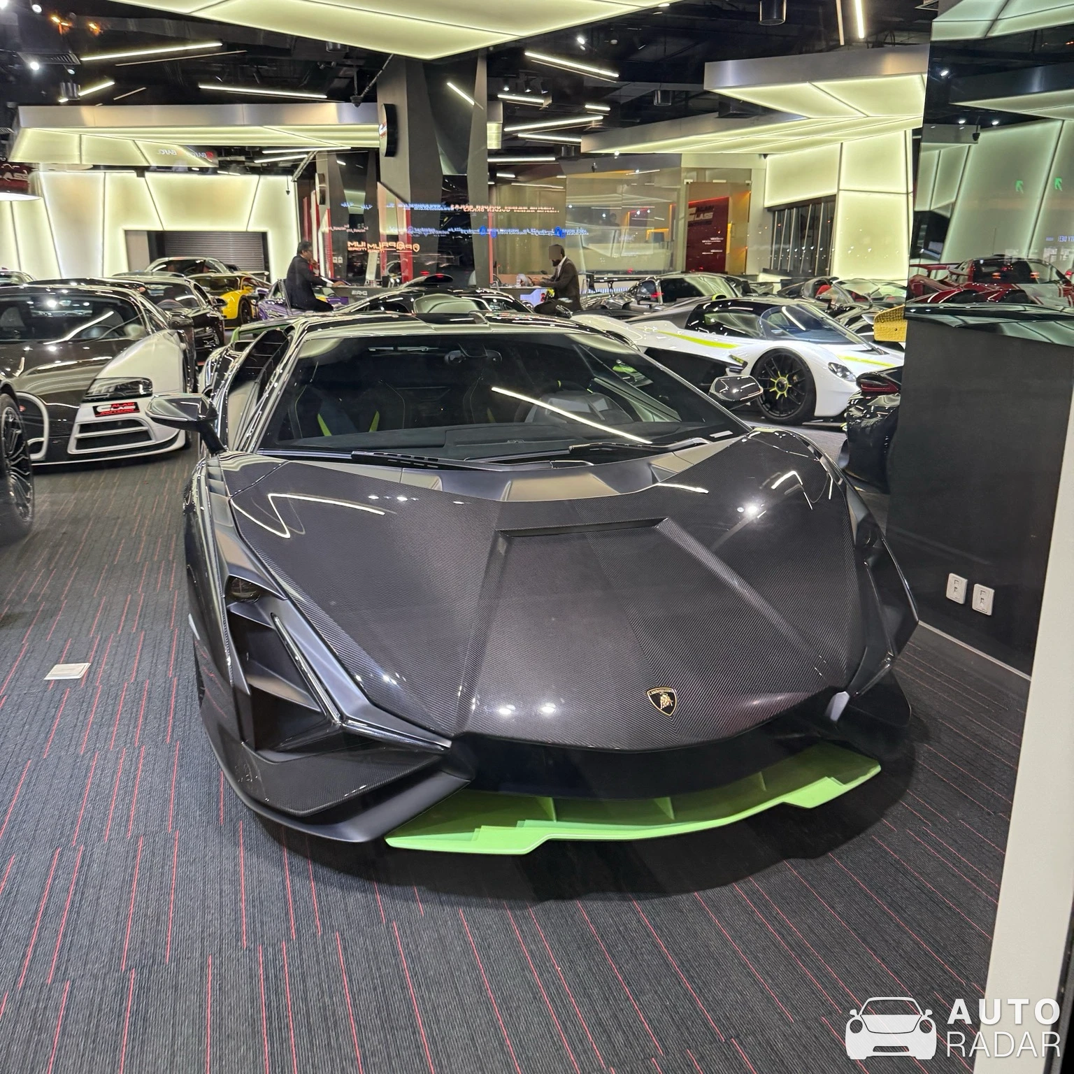 Lamborghini Sián FKP 37 spotted in Dubai, United Arab Emirates