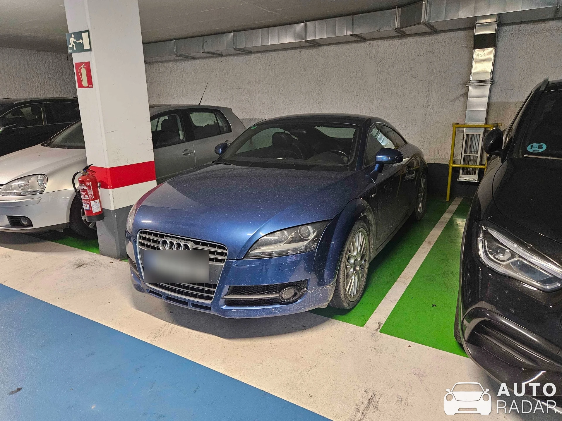 Audi TT 8J spotted in Zaragoza