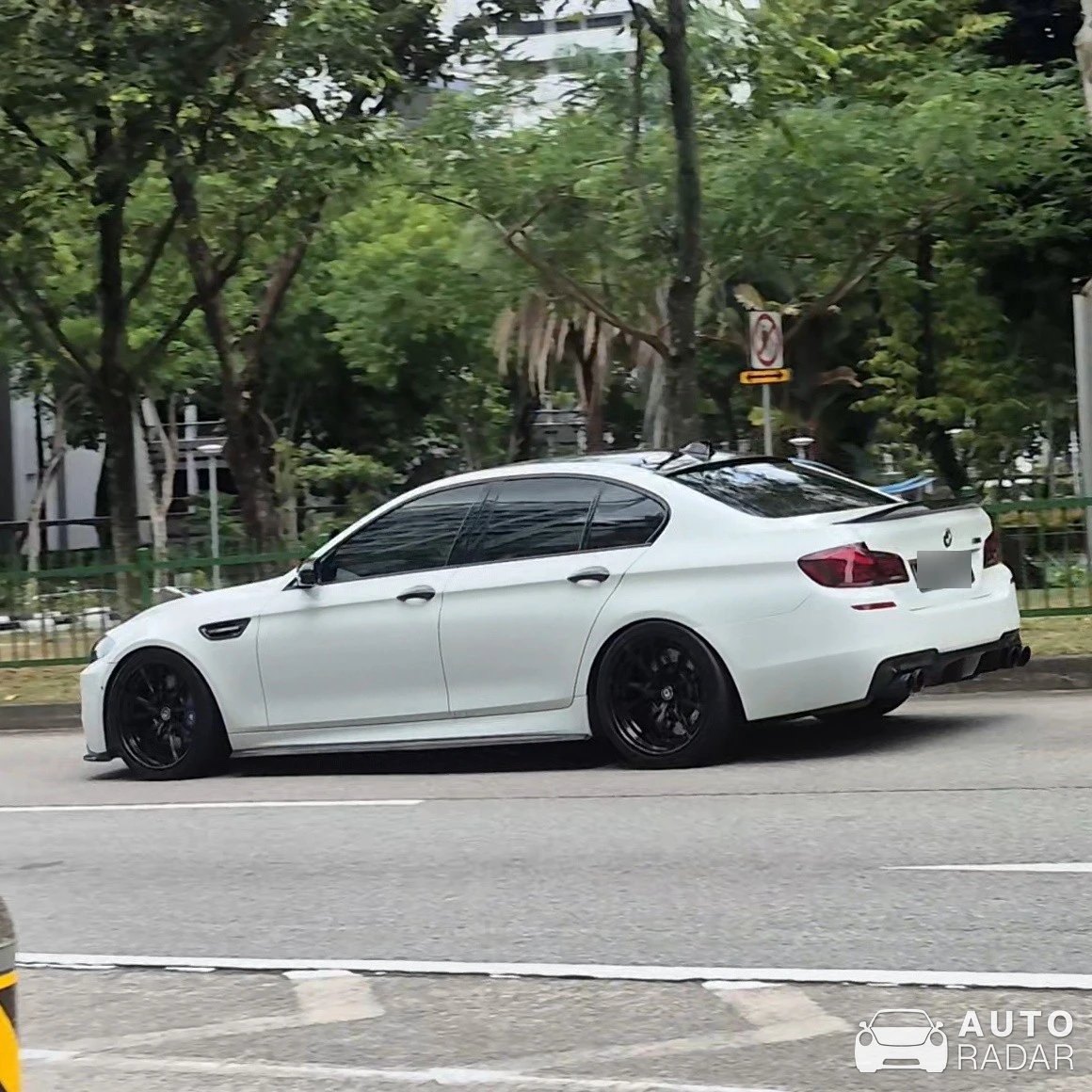 BMW M5 F10 spotted in Singapore, Singapore