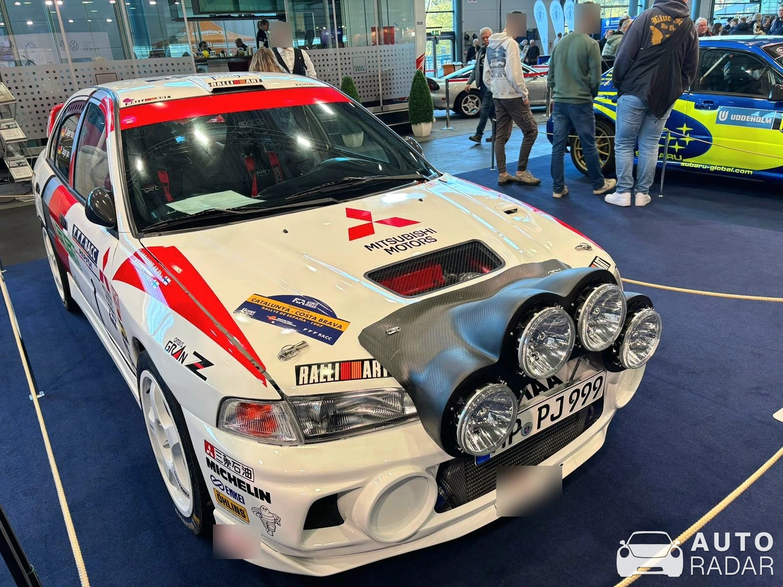 Mitsubishi Lancer Evolution VII Rally spotted in Bremen