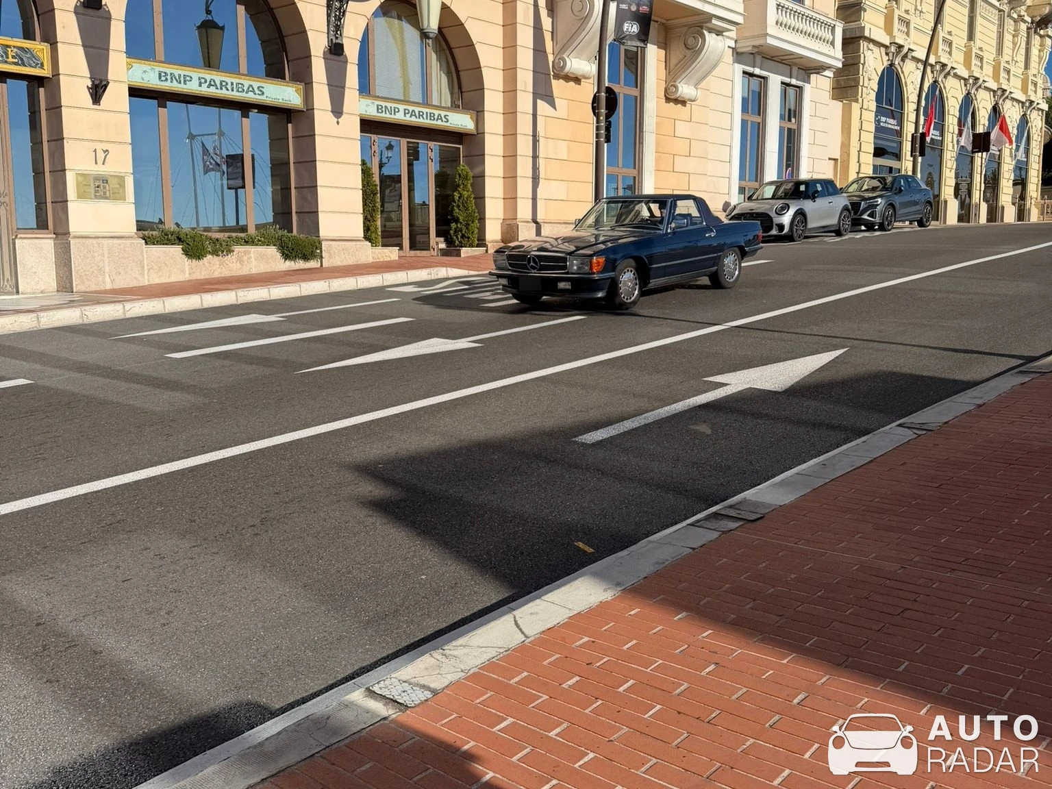 Mercedes-Benz SL 380 R107 spotted in Monaco, Monaco