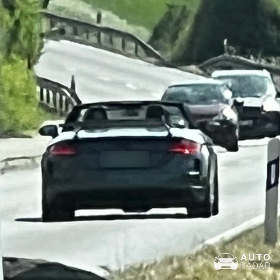 Audi TT-RS Roadster spotted in Engen