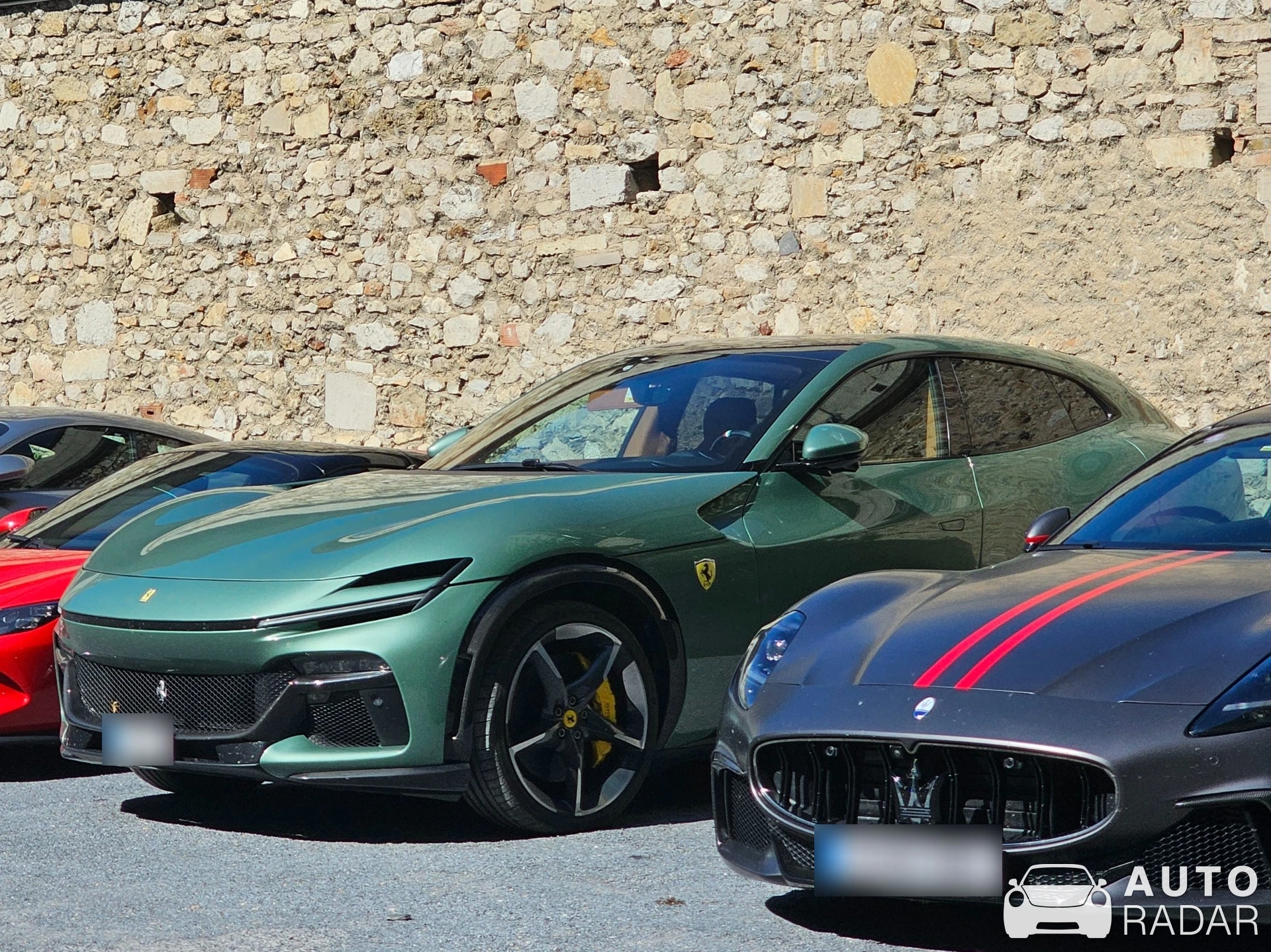 Ferrari Purosangue spotted in Reims