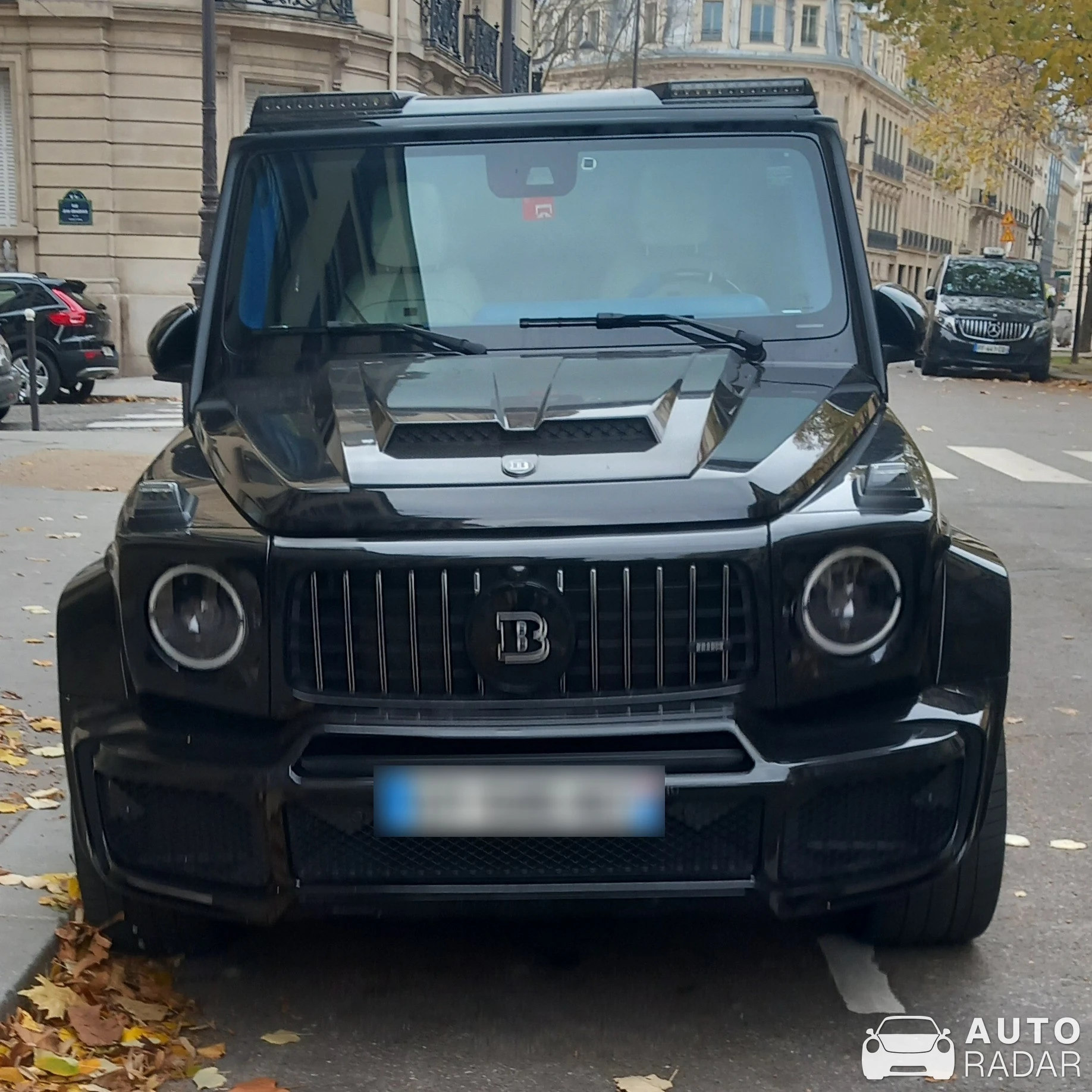 Mercedes-AMG Brabus G 63 Edition 463 spotted in Paris