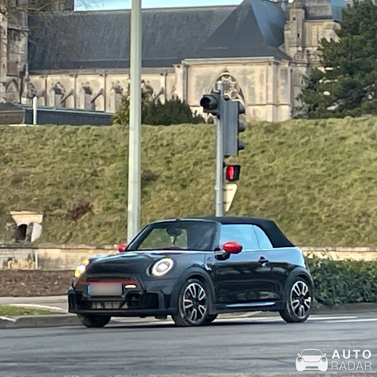 Mini F57 John Cooper Works Cabrio spotted in Toul, France