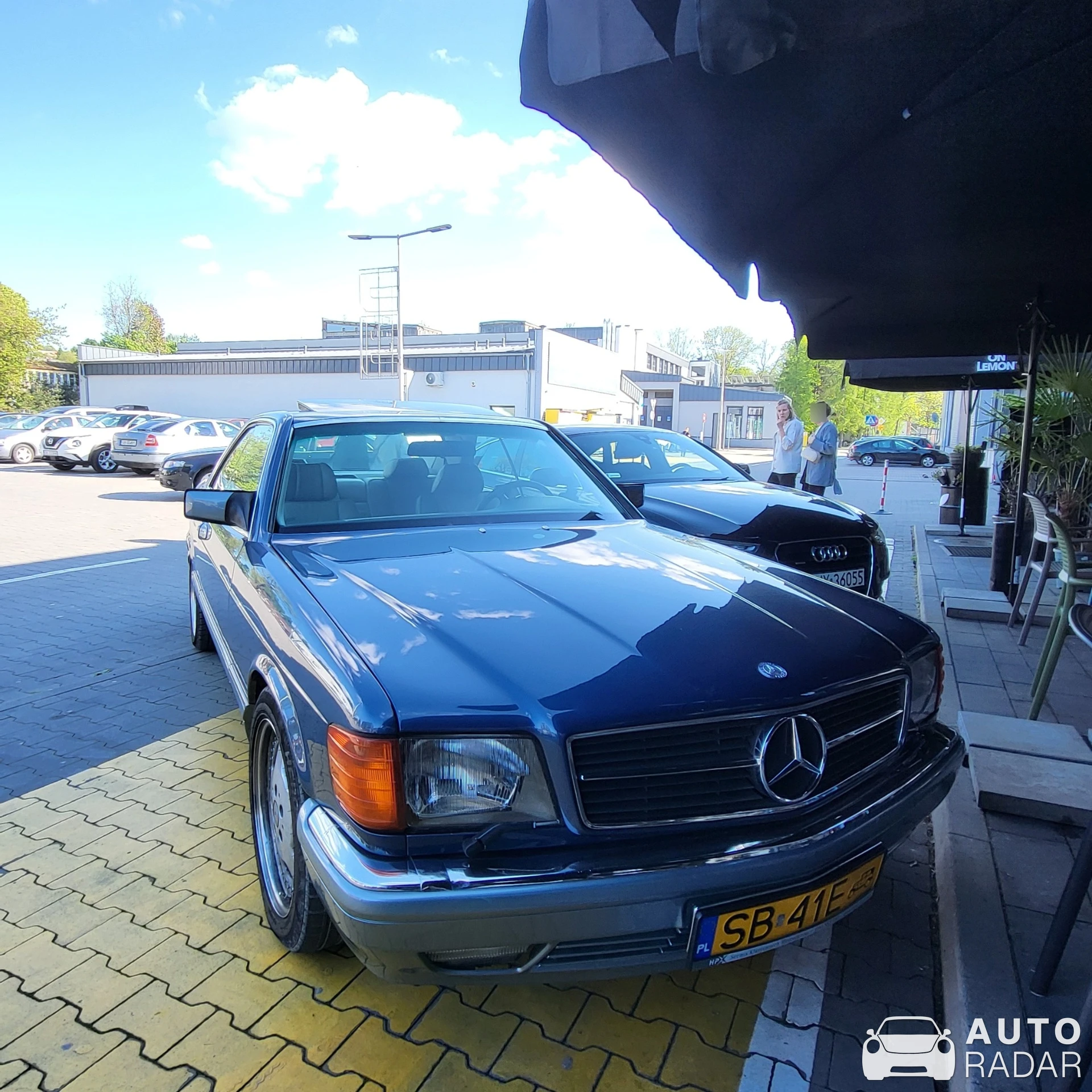 Mercedes-Benz 420 SEC spotted in Bielsko-Biała