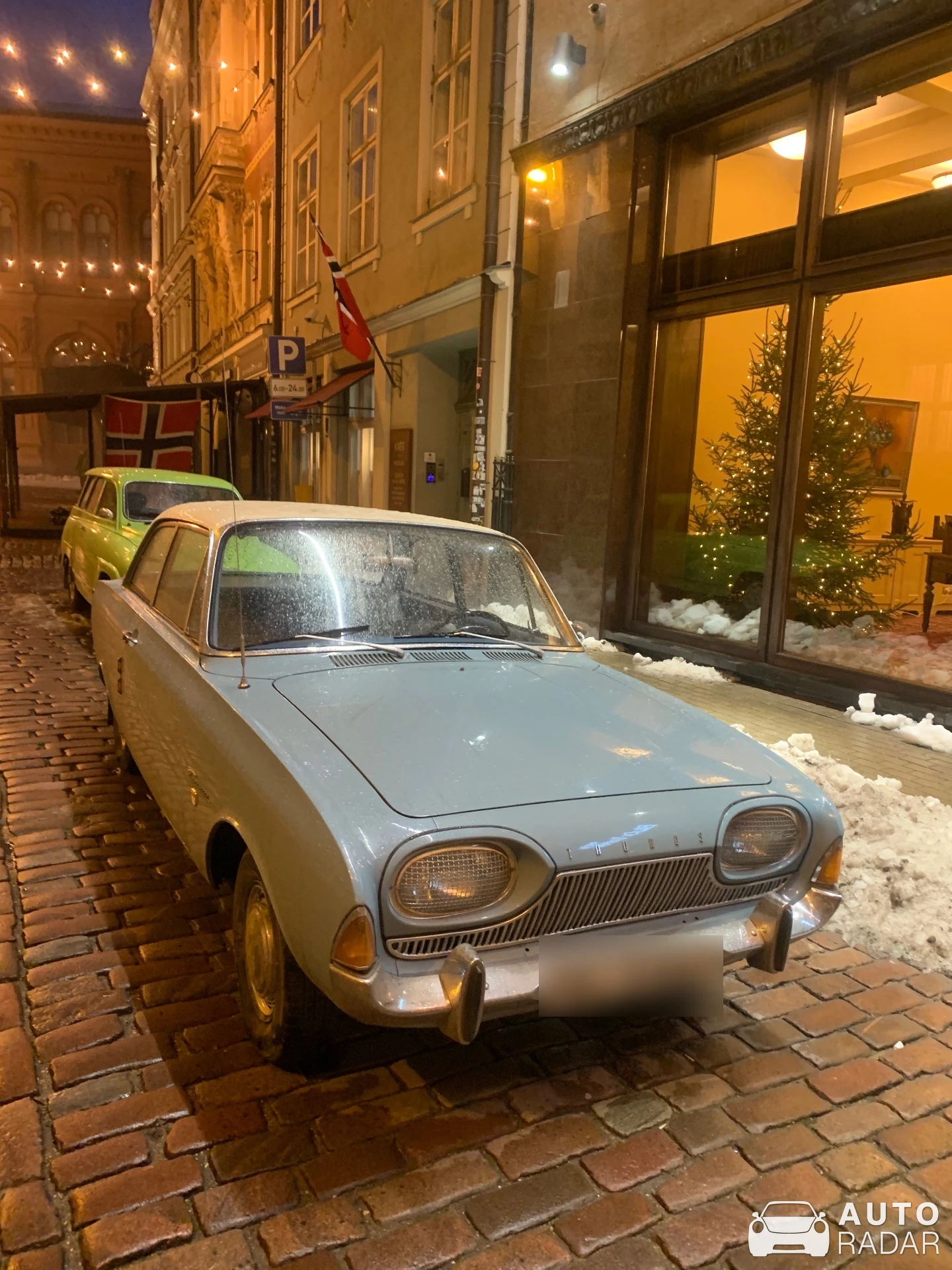 Ford Taunus 17M Super spotted in Rīga, Latvia